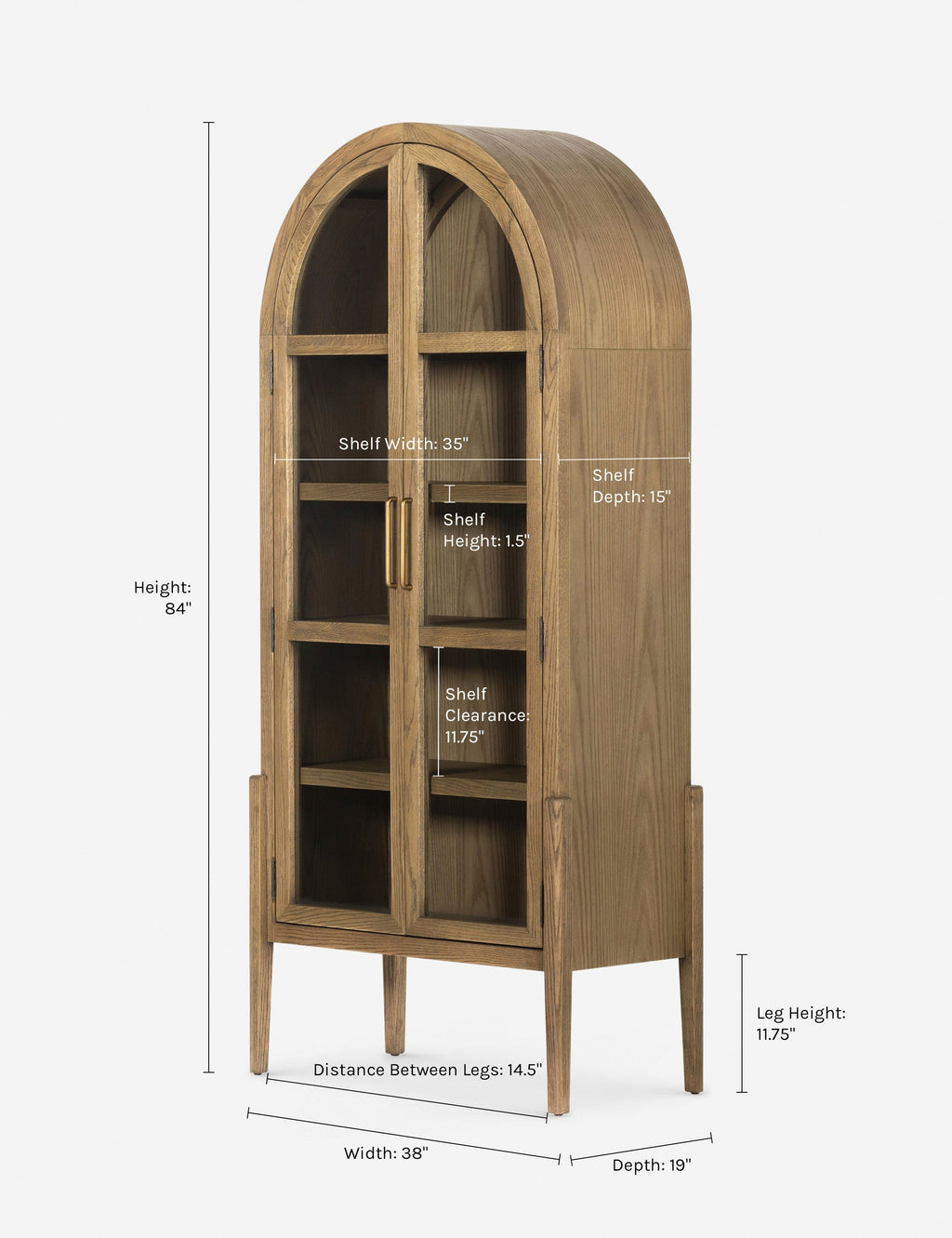Lulu and Georgia - Apolline Curio Cabinet