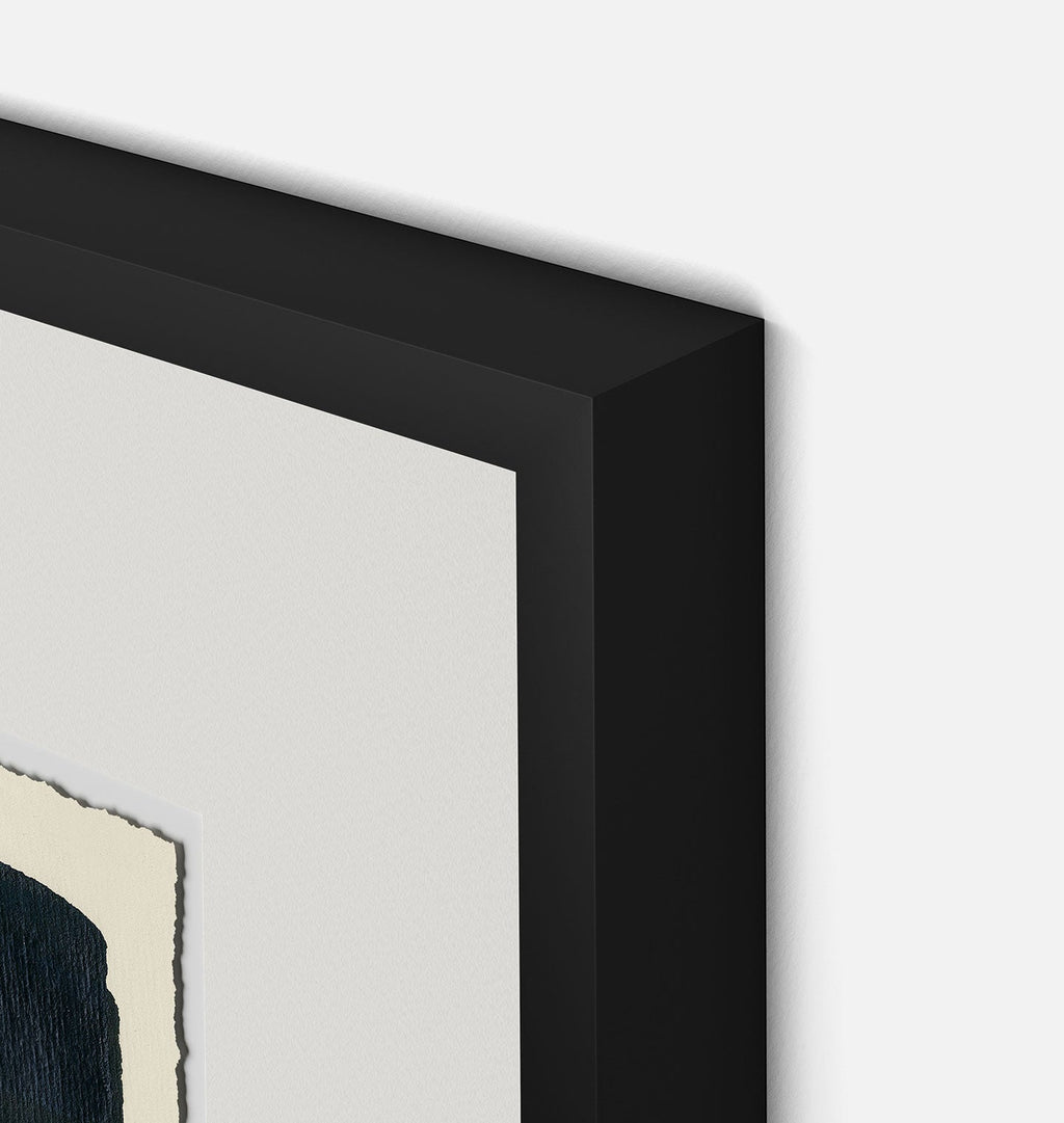 Amber Interiors - Apricot Diptych I Framed Print