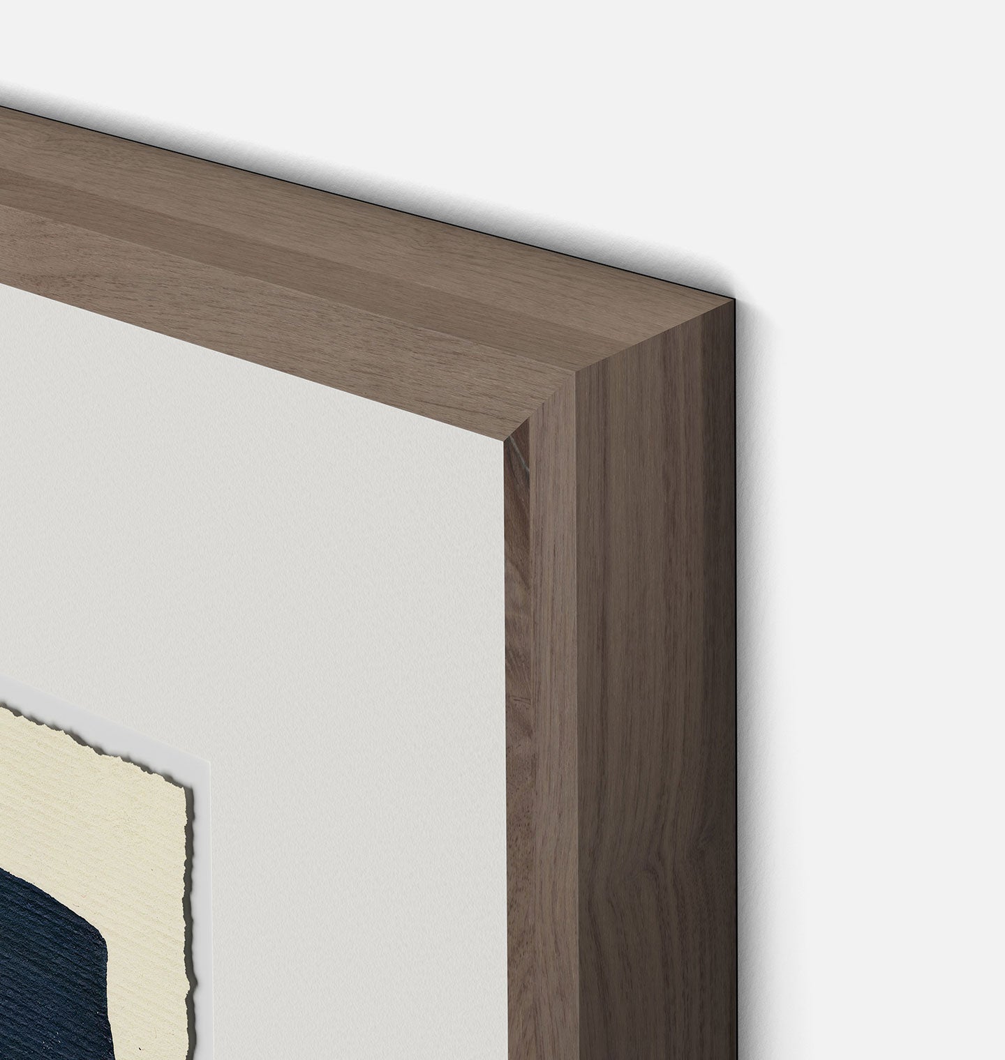 Amber Interiors - Apricot X Framed Print