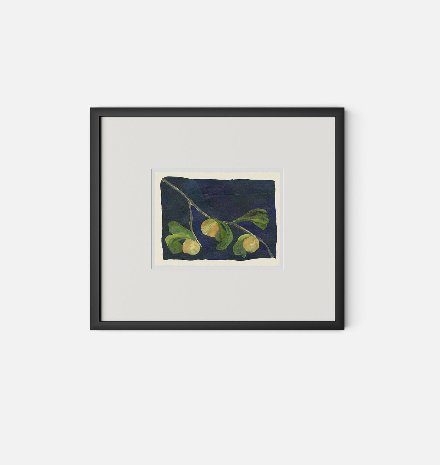 Amber Interiors - Apricot V Framed Print