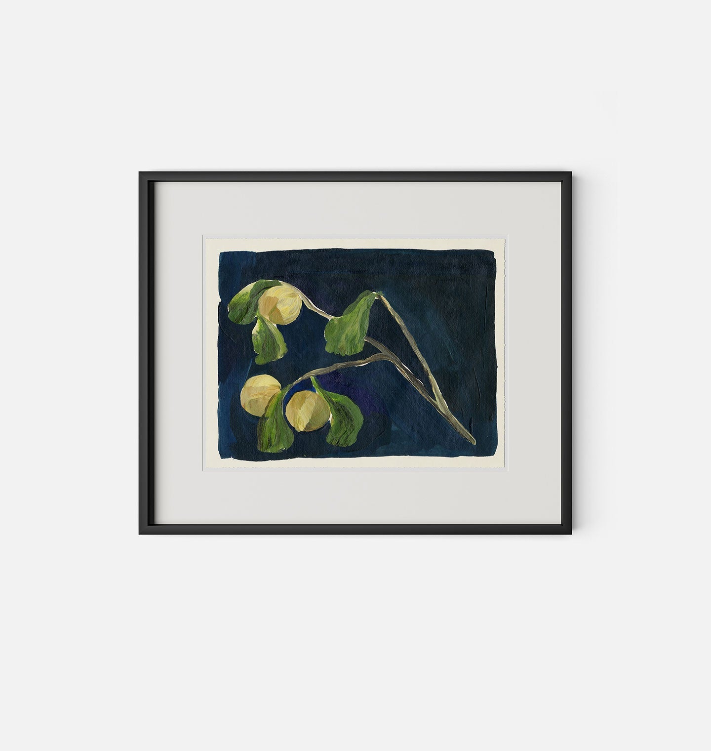 Amber Interiors - Apricot X Framed Print