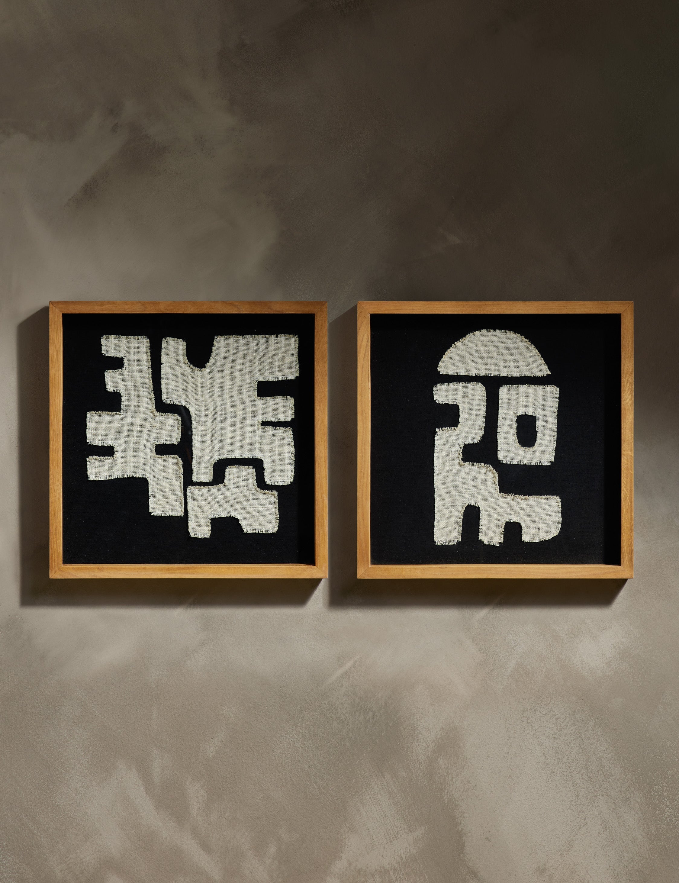 Lulu and Georgia - Ara Textile Wall Art by Hadiya Williams