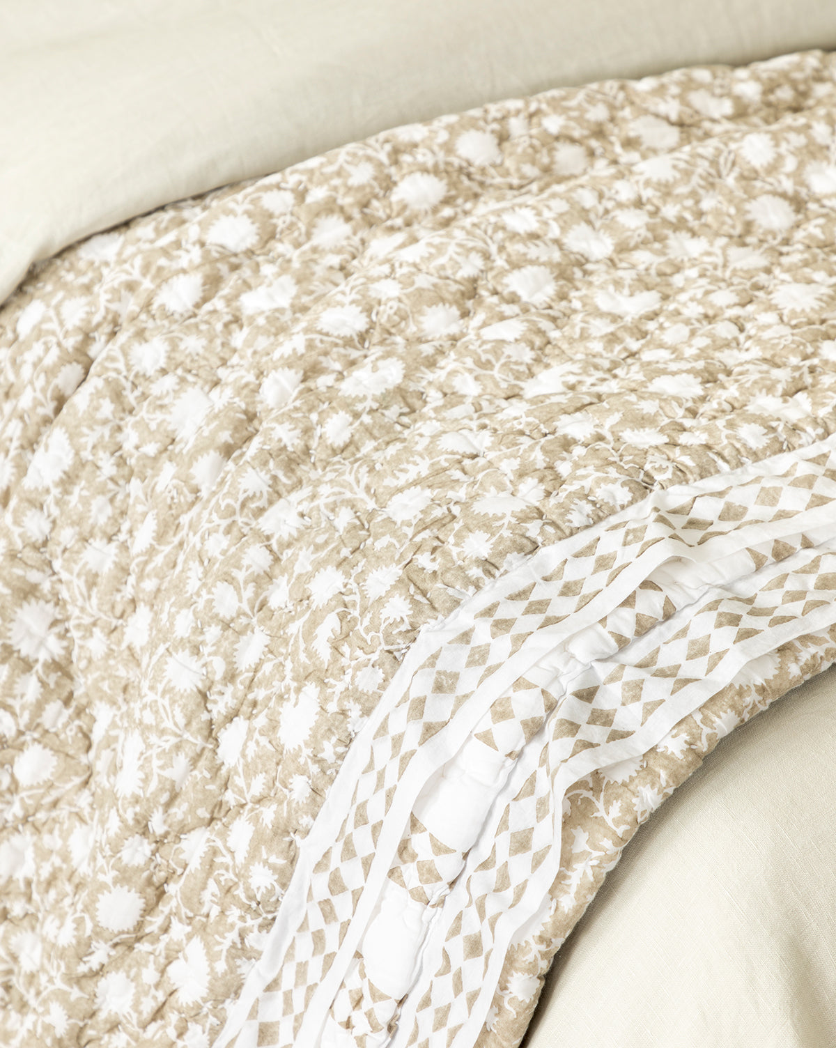 McGee & Co - Arcadia Block Print Kids Quilt