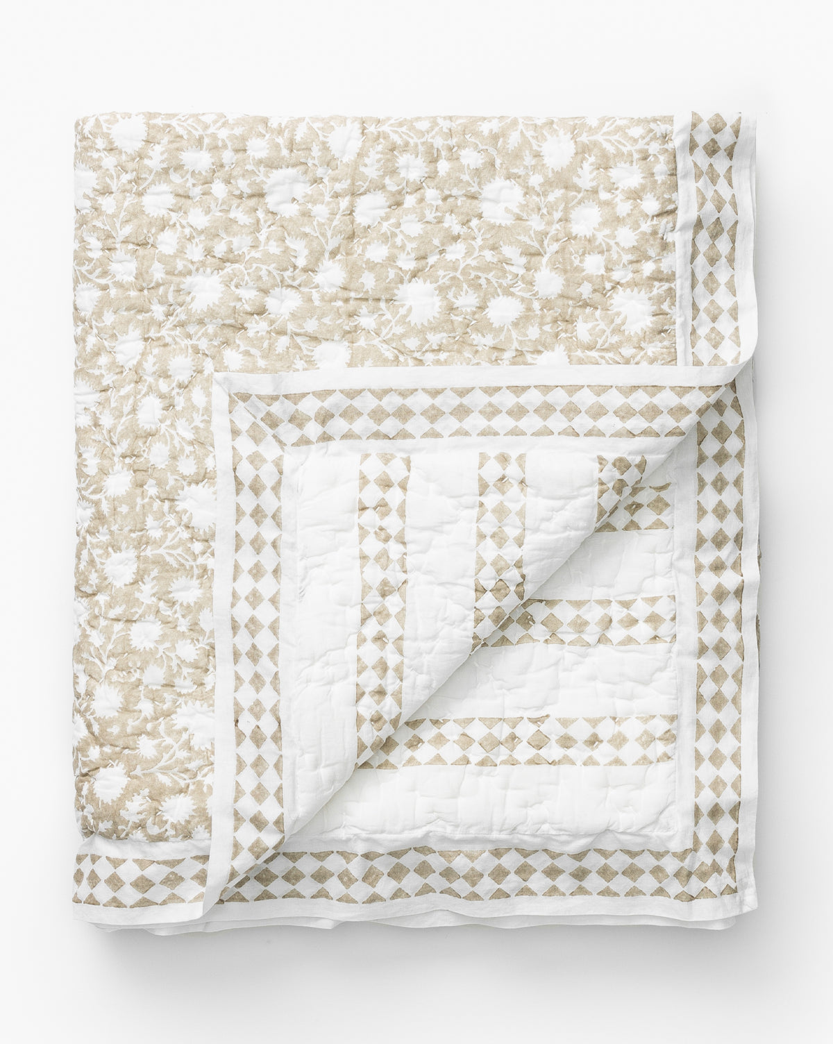 McGee & Co - Arcadia Block Print Kids Quilt