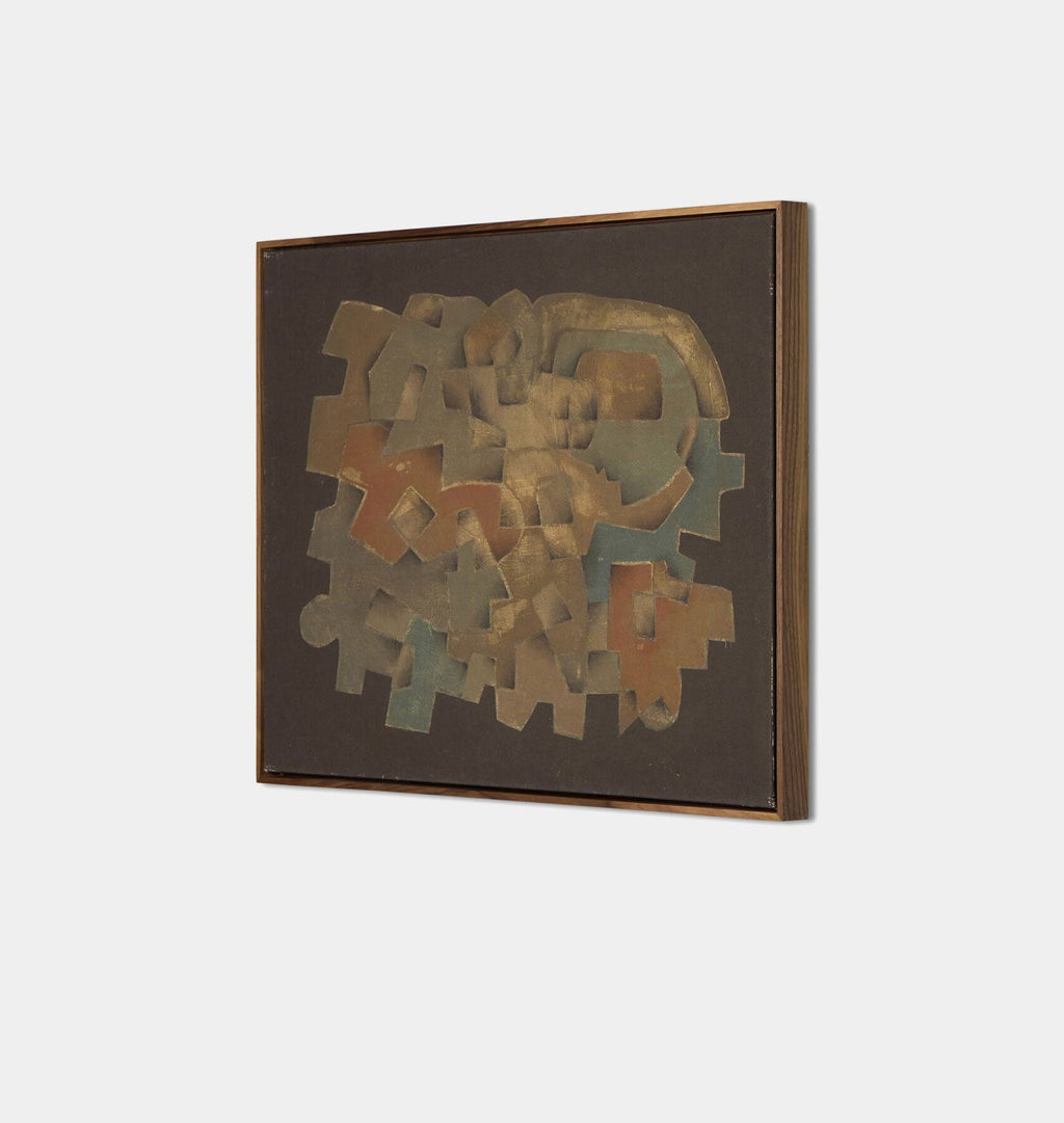 Amber Interiors - Arrowhead Canyon by Benjamin Galvan Framed Print