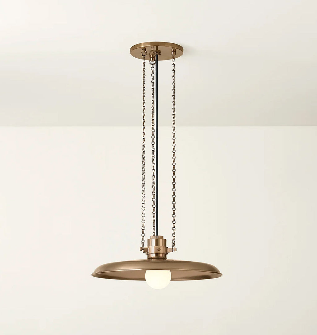Amber Interiors - Aster Pendant Brass