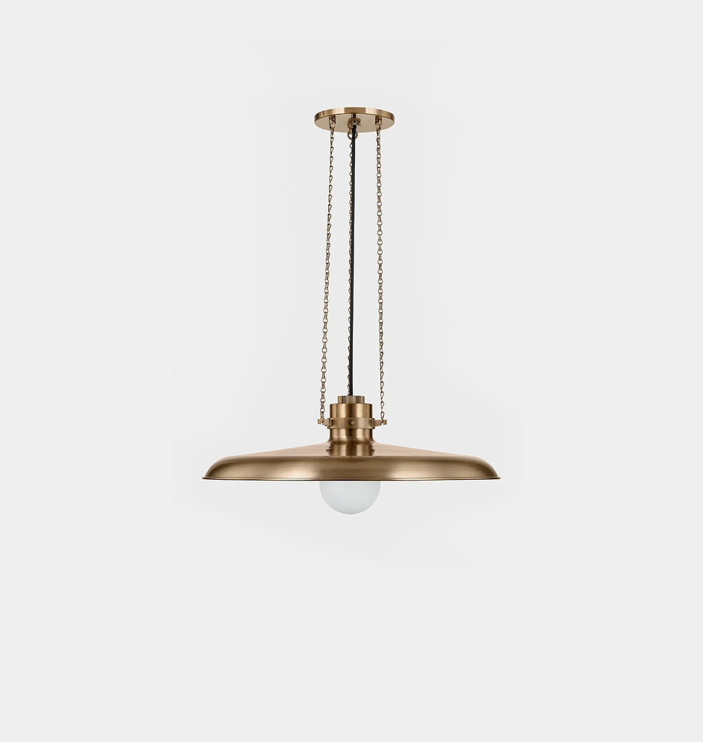 Amber Interiors - Aster Pendant Brass