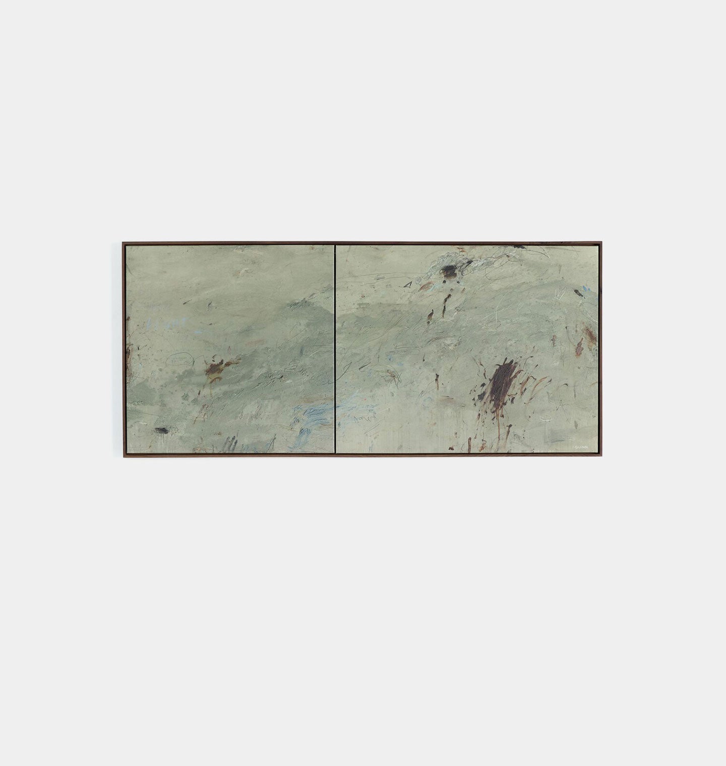 Amber Interiors - At Peace and In Place Framed Print