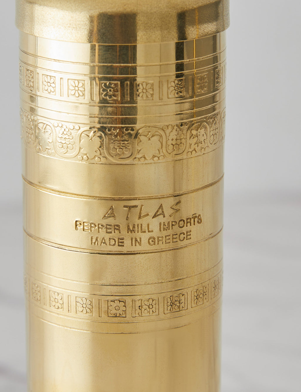Lulu and Georgia - Atlas Brass Pepper Mill