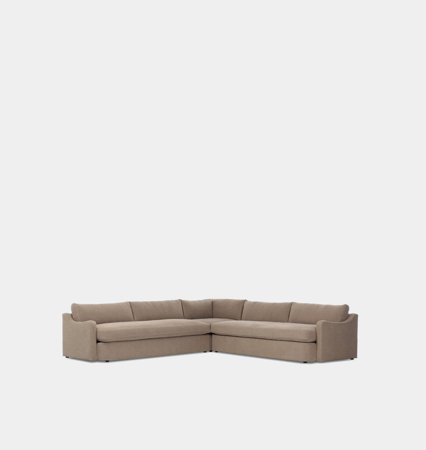 Amber Interiors - Aurelia 3 Piece Sectional Sofa