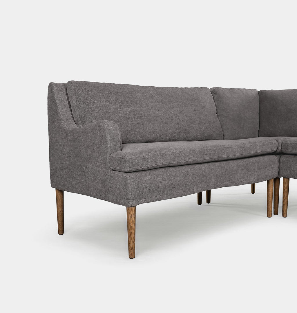 Amber Interiors - Aurelia L - Shape Dining Banquette