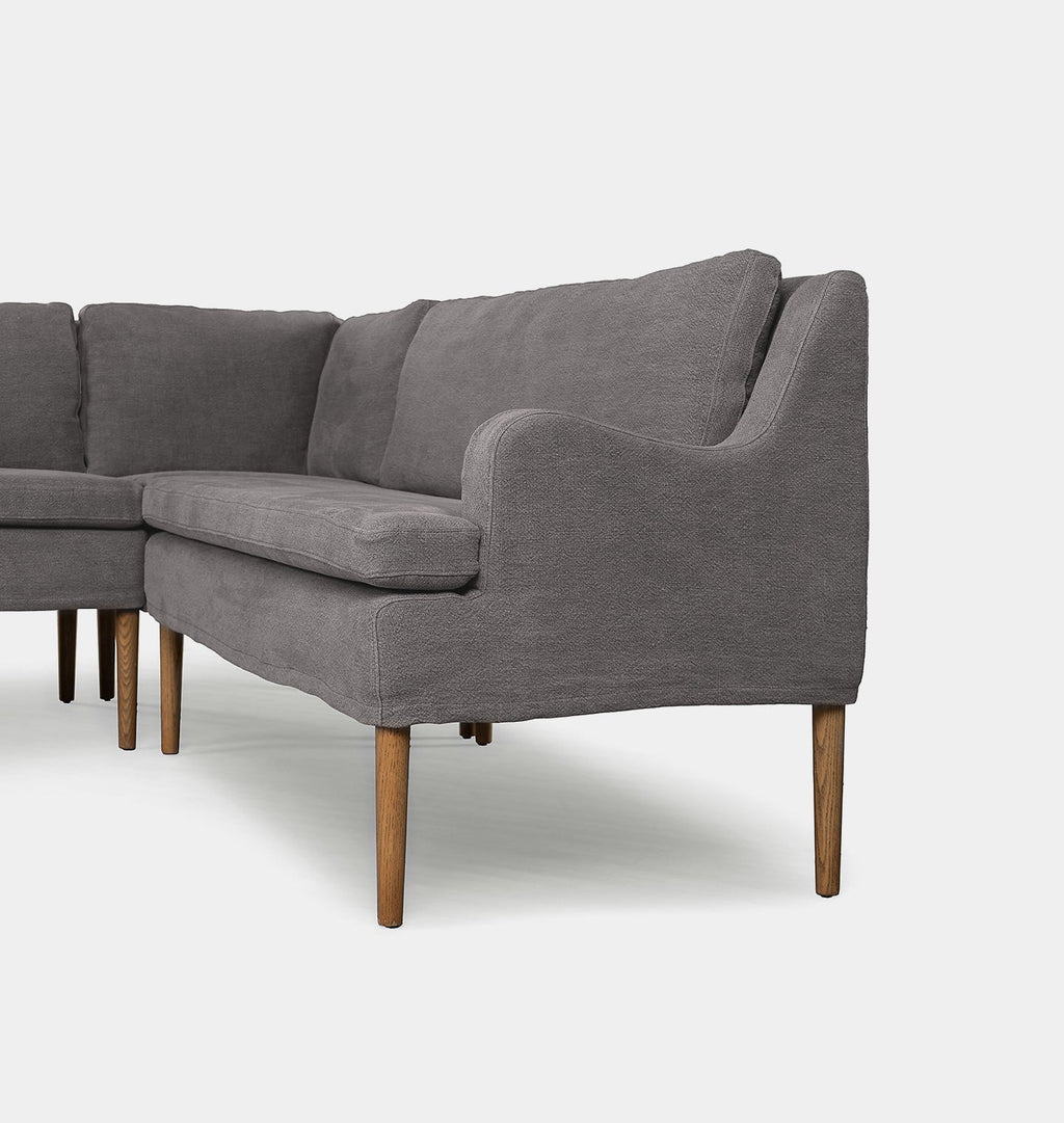 Amber Interiors - Aurelia L - Shape Dining Banquette