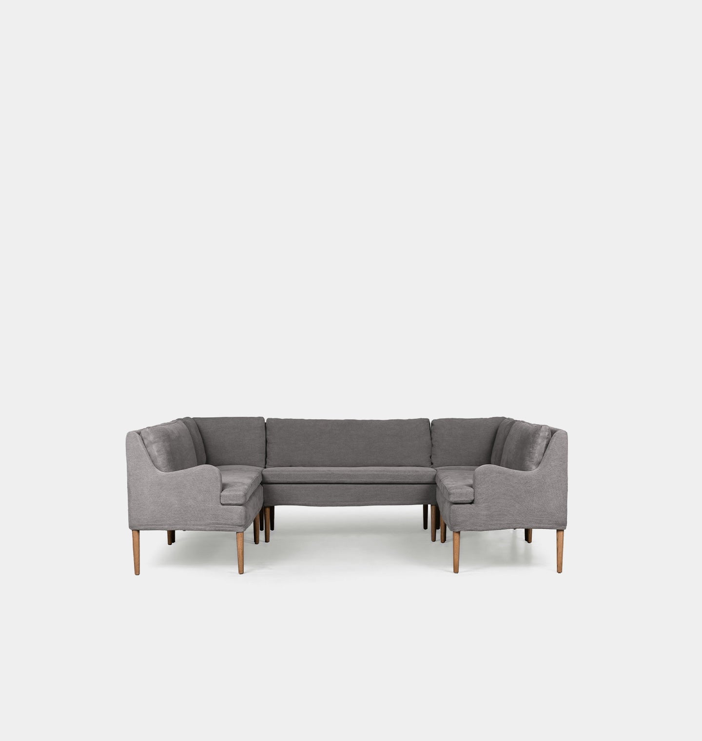 Amber Interiors - Aurelia U - Shape Dining Banquette