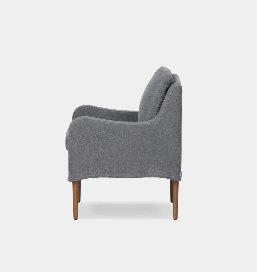 Amber Interiors - Aurelia Slipcovered Dining Chair