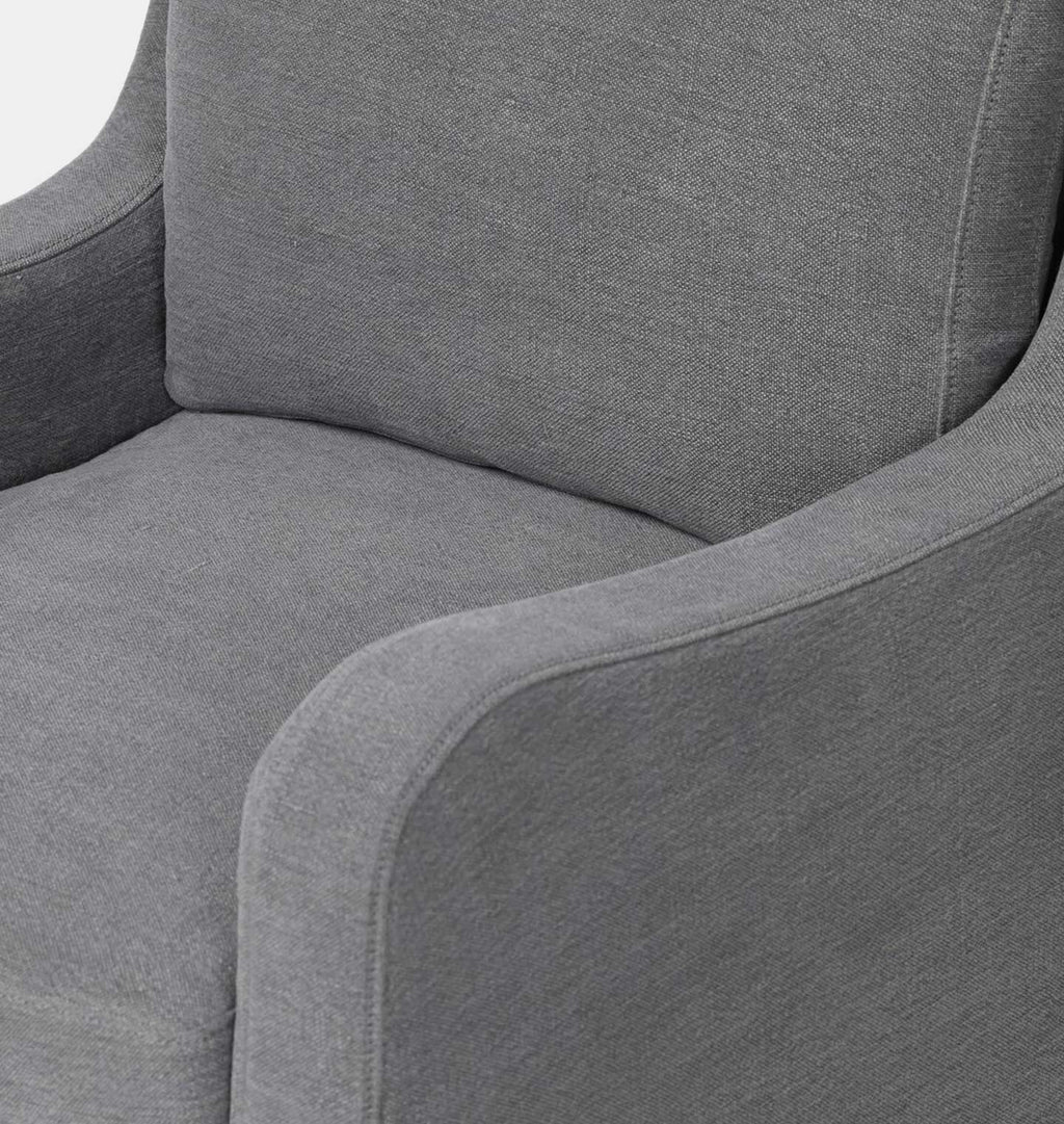 Amber Interiors - Aurelia Slipcovered Dining Chair