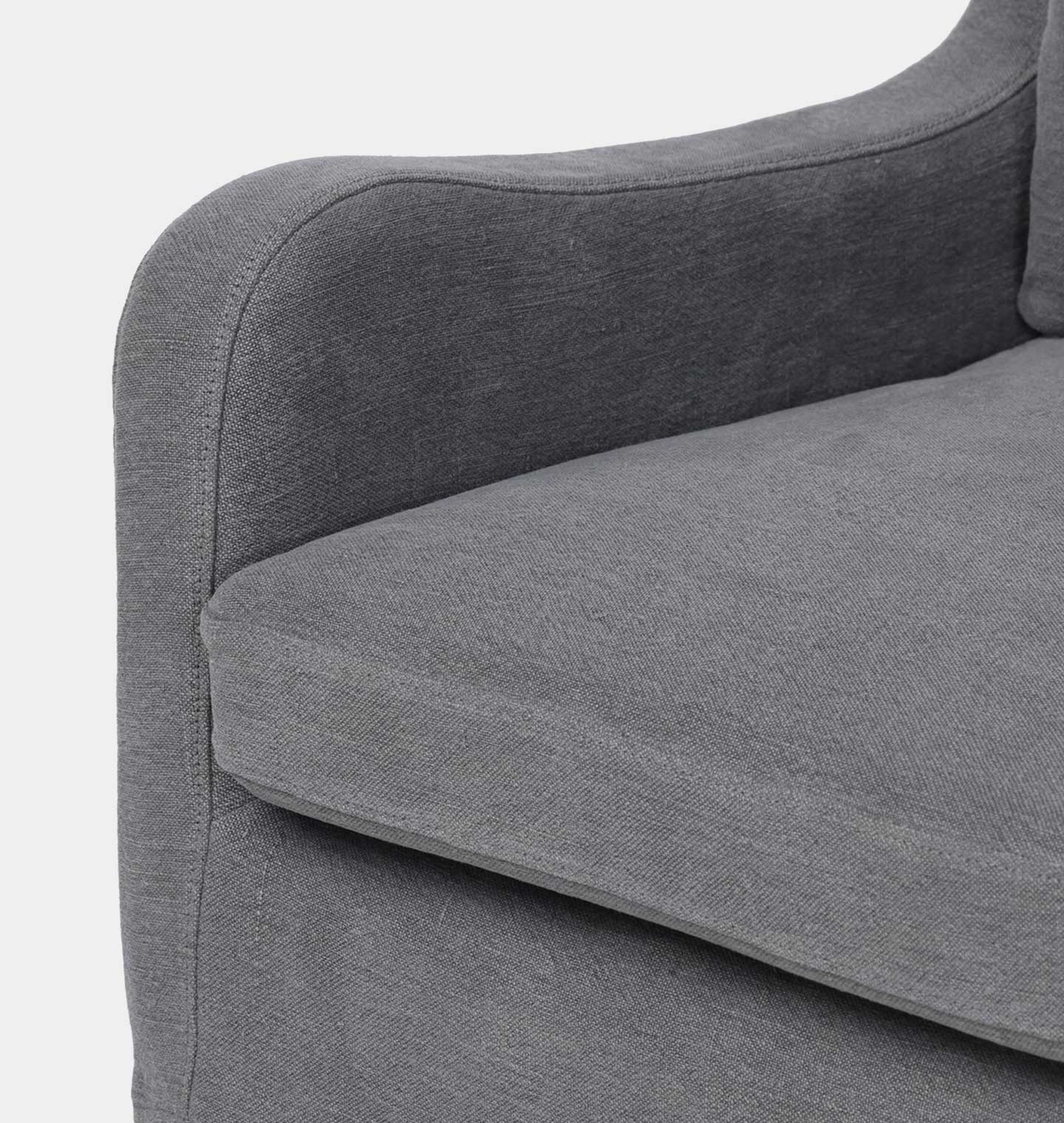 Amber Interiors - Aurelia Slipcovered Dining Chair
