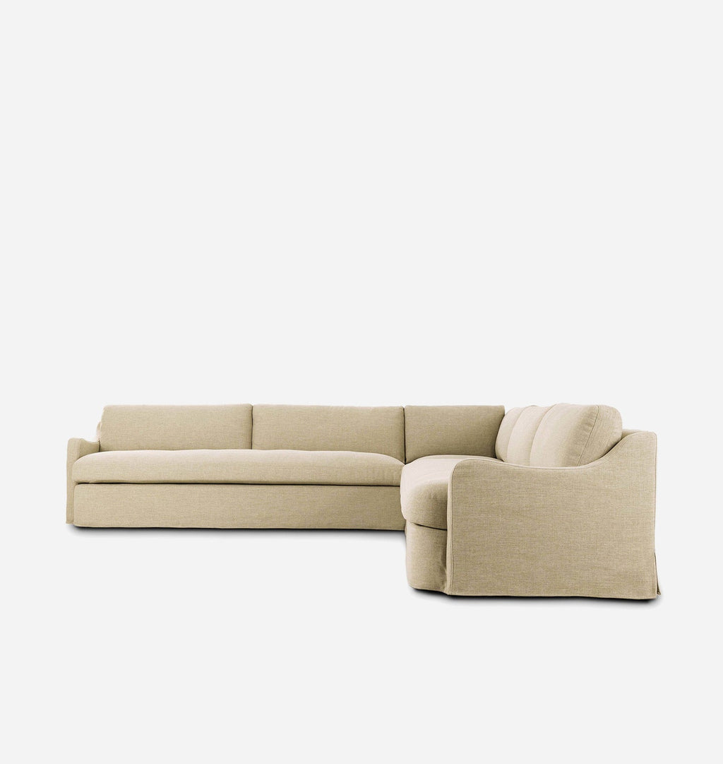 Amber Interiors - Aurelia Outdoor 3 Piece Sectional
