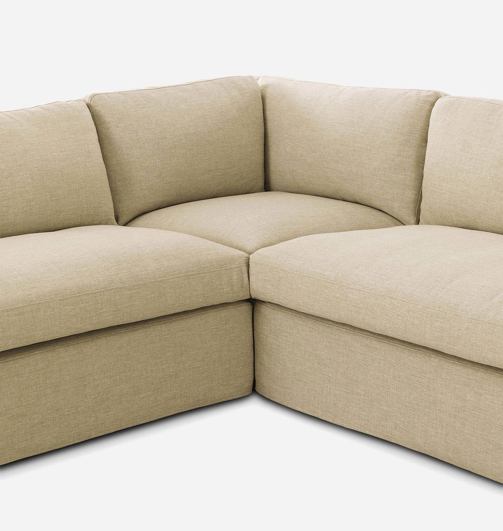 Amber Interiors - Aurelia Outdoor 3 Piece Sectional