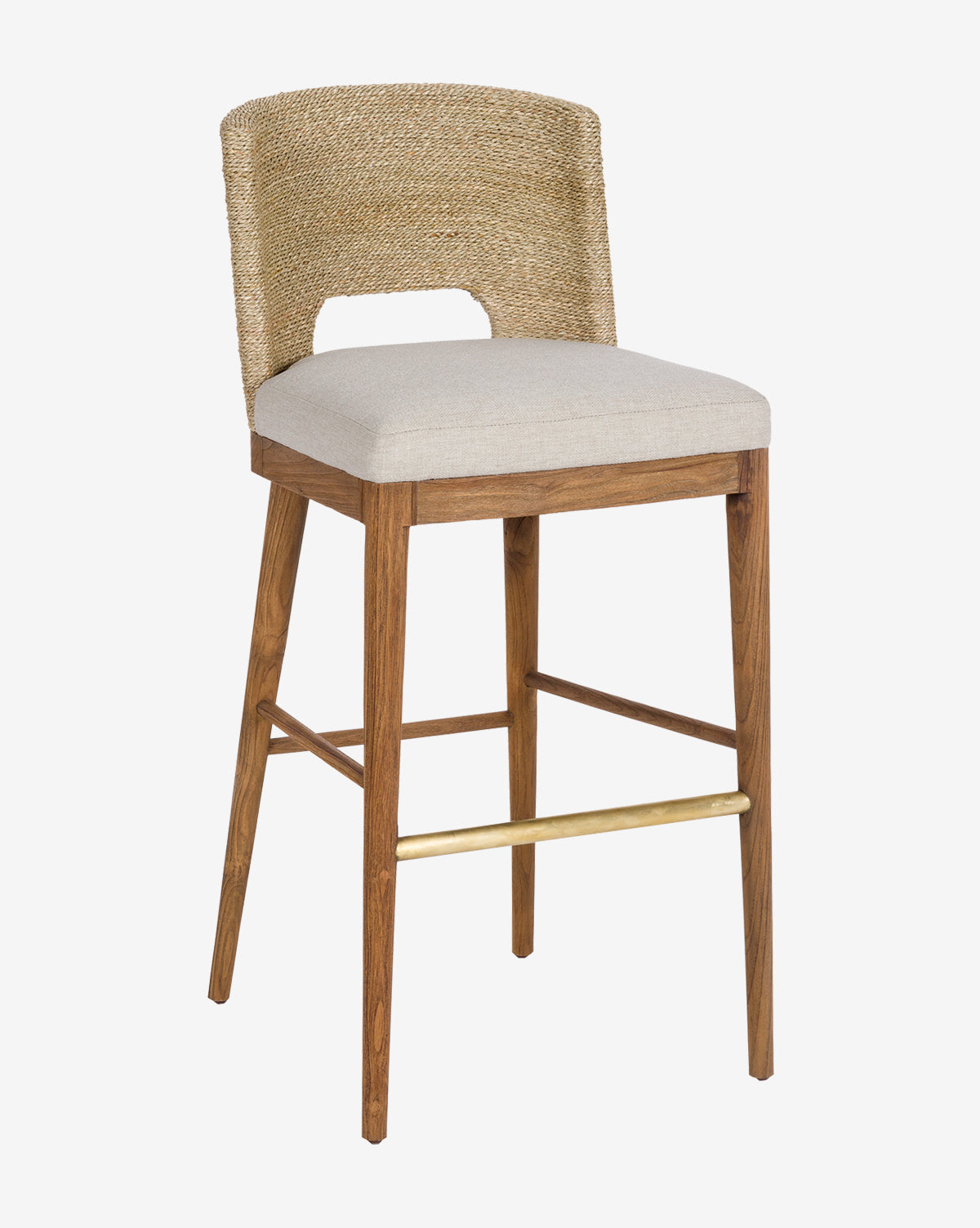 McGee & Co - Ava Seagrass Counter Stool