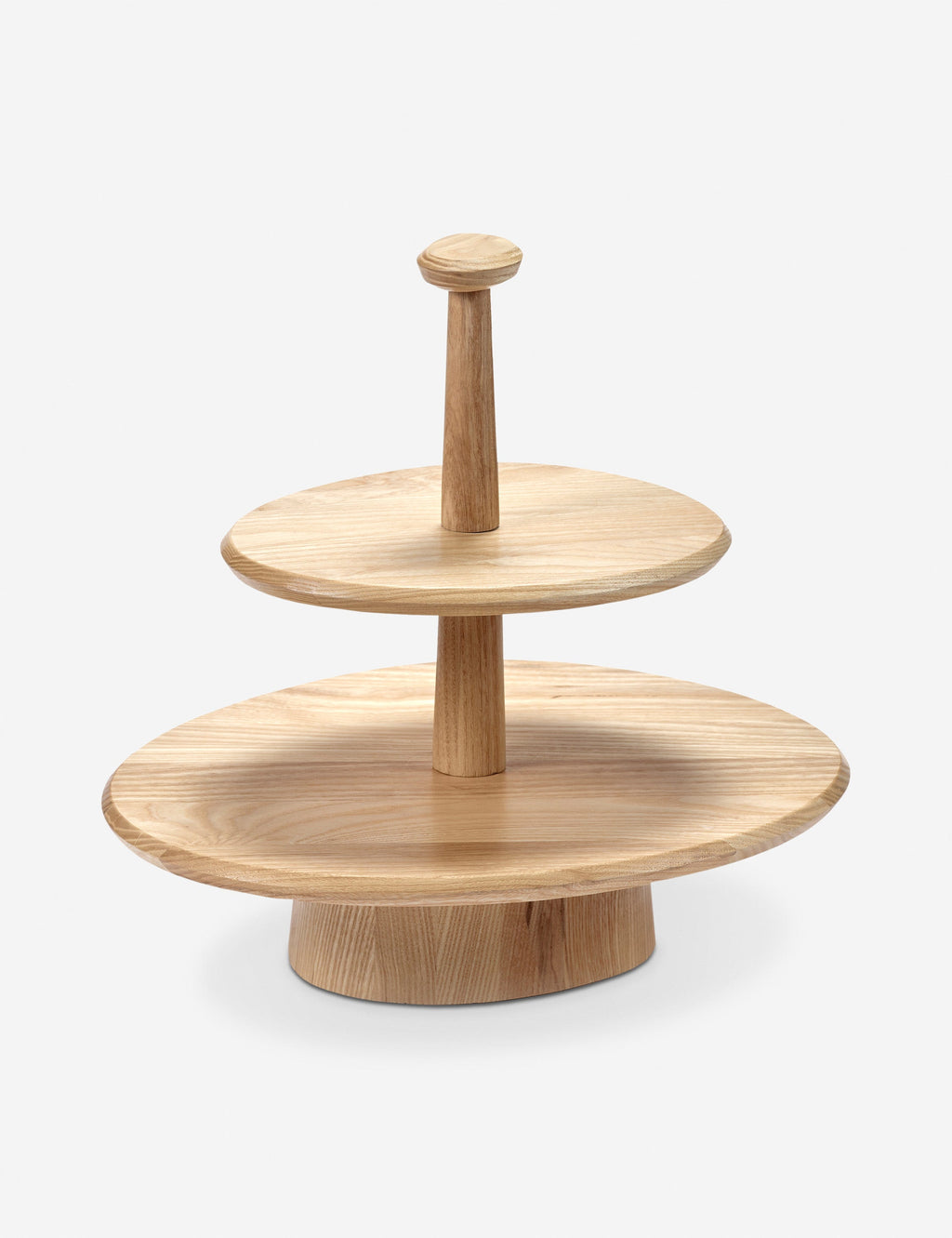 Lulu and Georgia - Dune Ash Wood Cake Stand by Kelly Wearstler x Serax