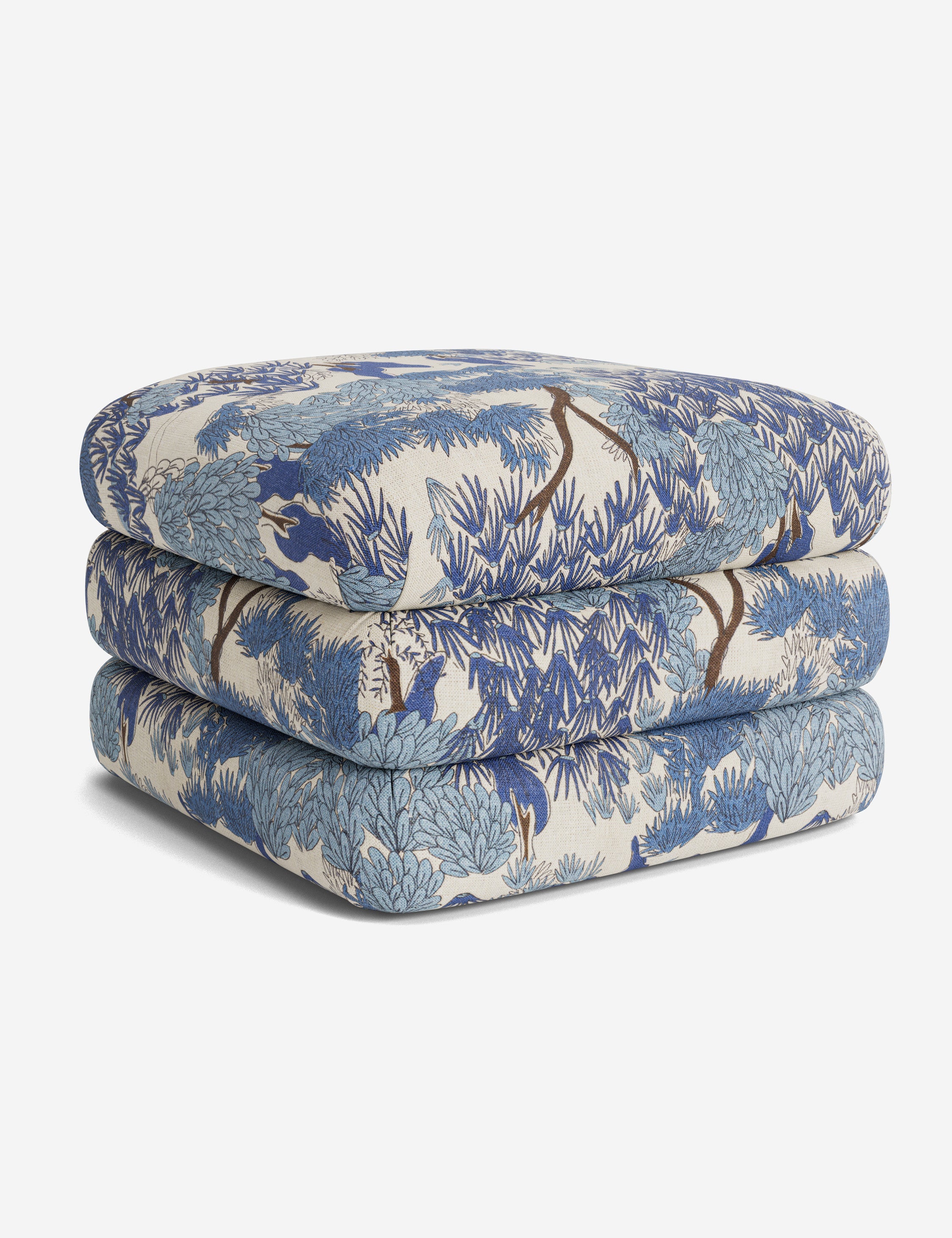 Lulu and Georgia - Babs Ottoman by Sarah Sherman Samuel