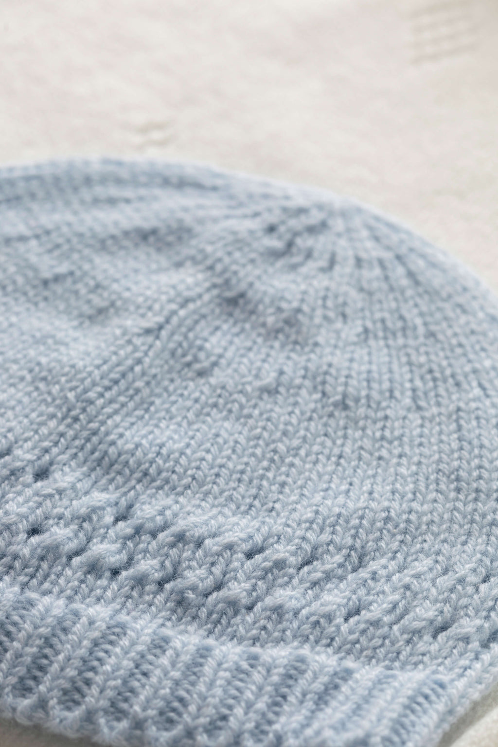 Johnstons of Elgin - Blue Cashmere Baby Beanie