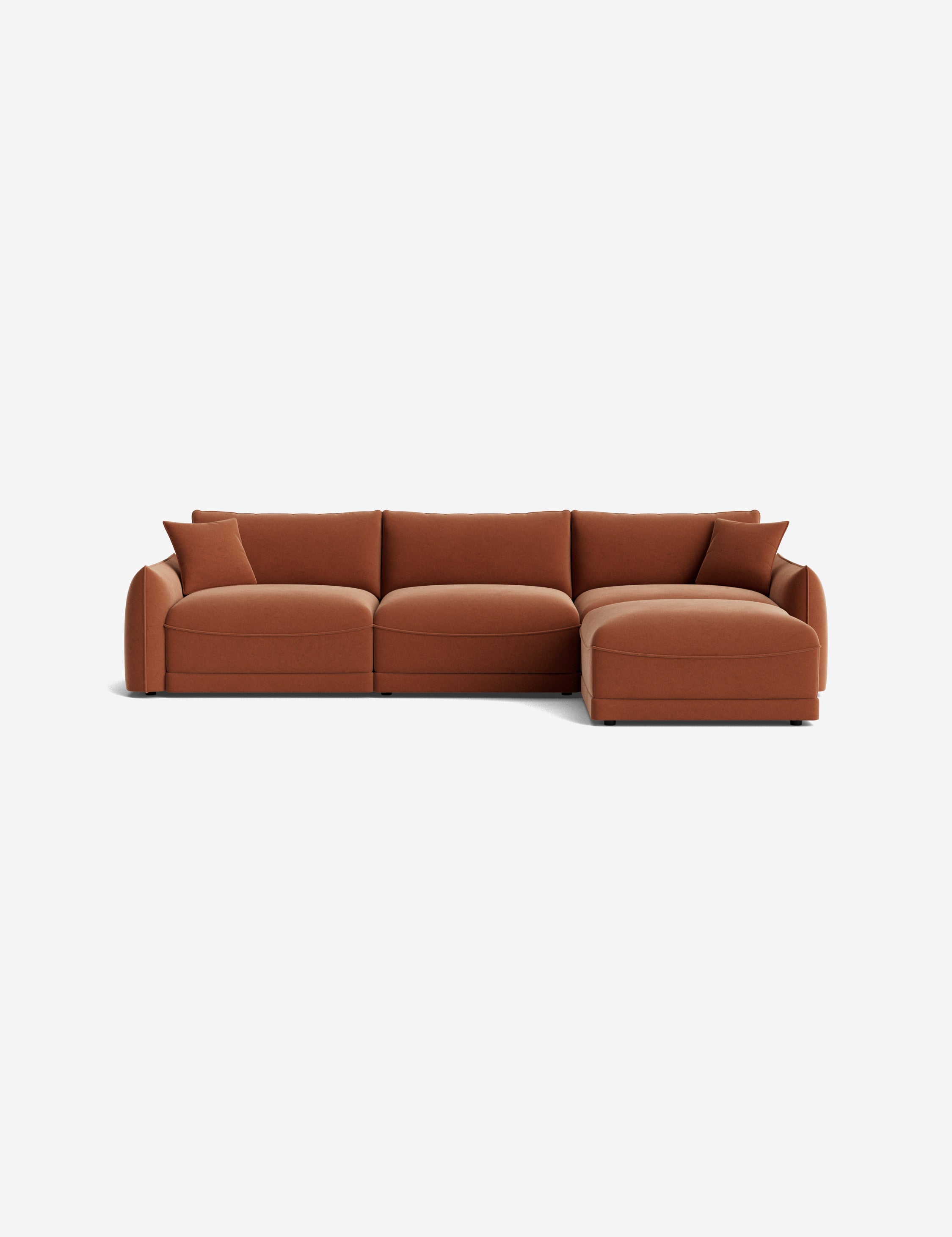 Lulu and Georgia - Balmer Modular Sectional Sofa With Ottoman