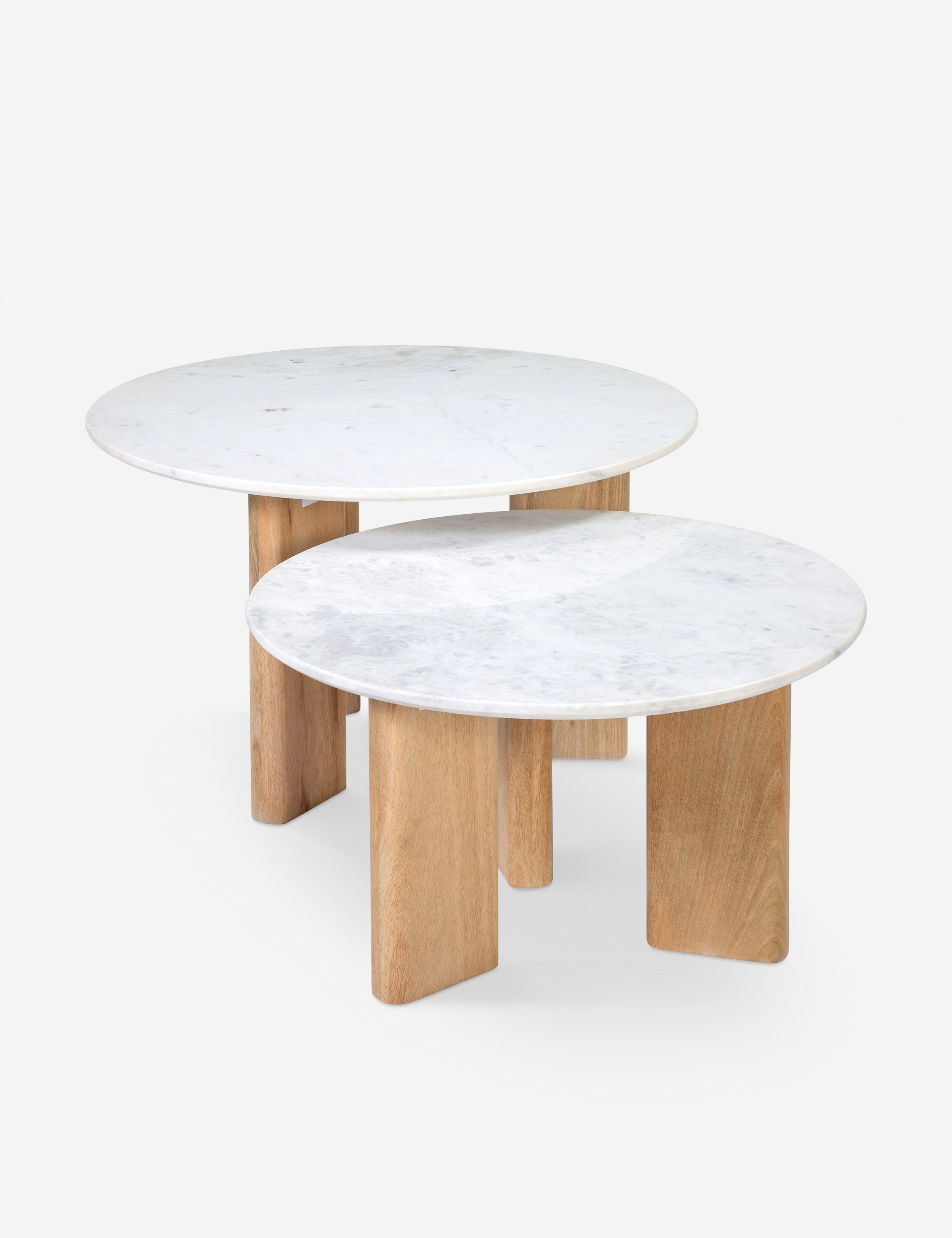 Lulu and Georgia - Josette Round Nesting Coffee Table (Set of 2)