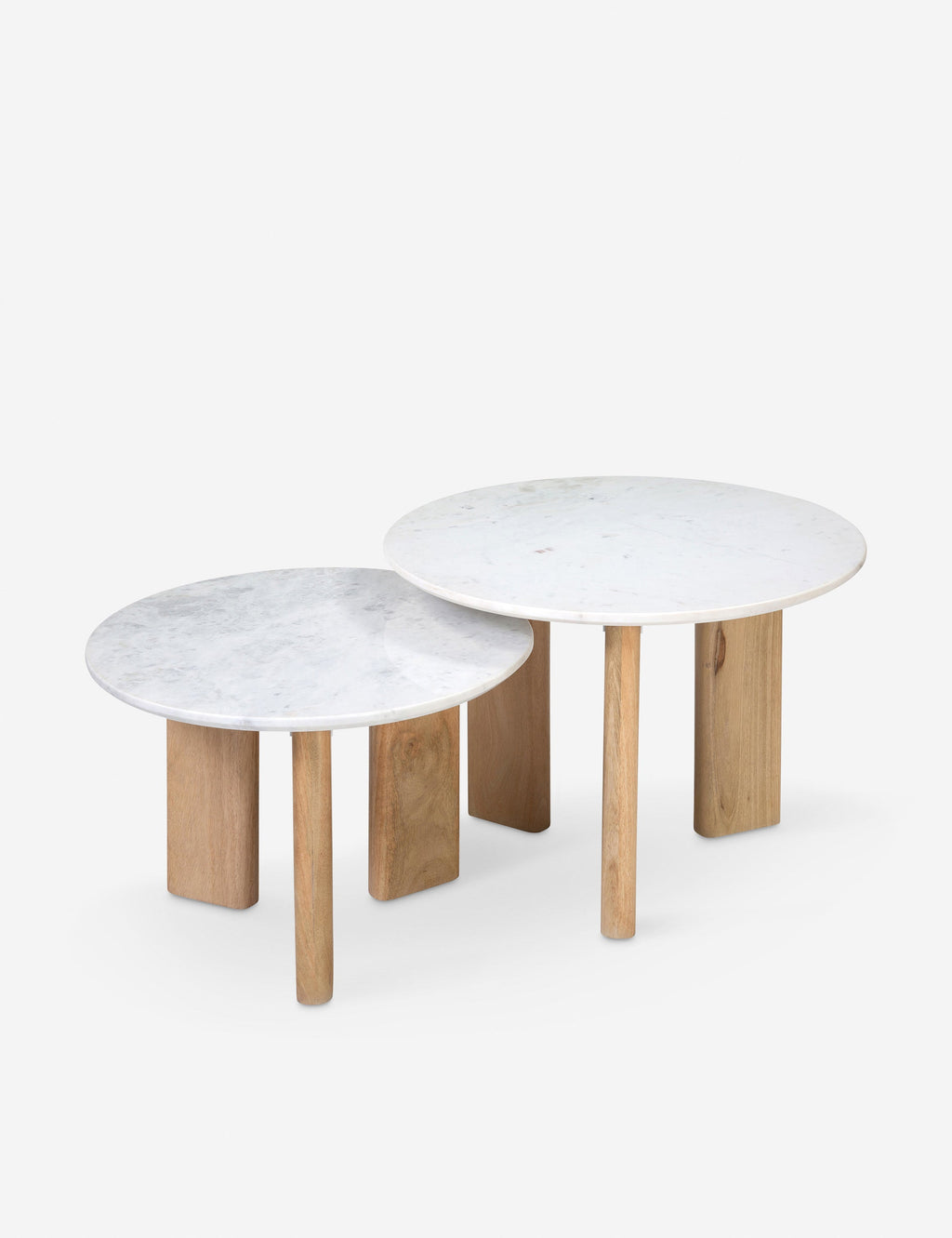 Lulu and Georgia - Josette Round Nesting Coffee Table (Set of 2)