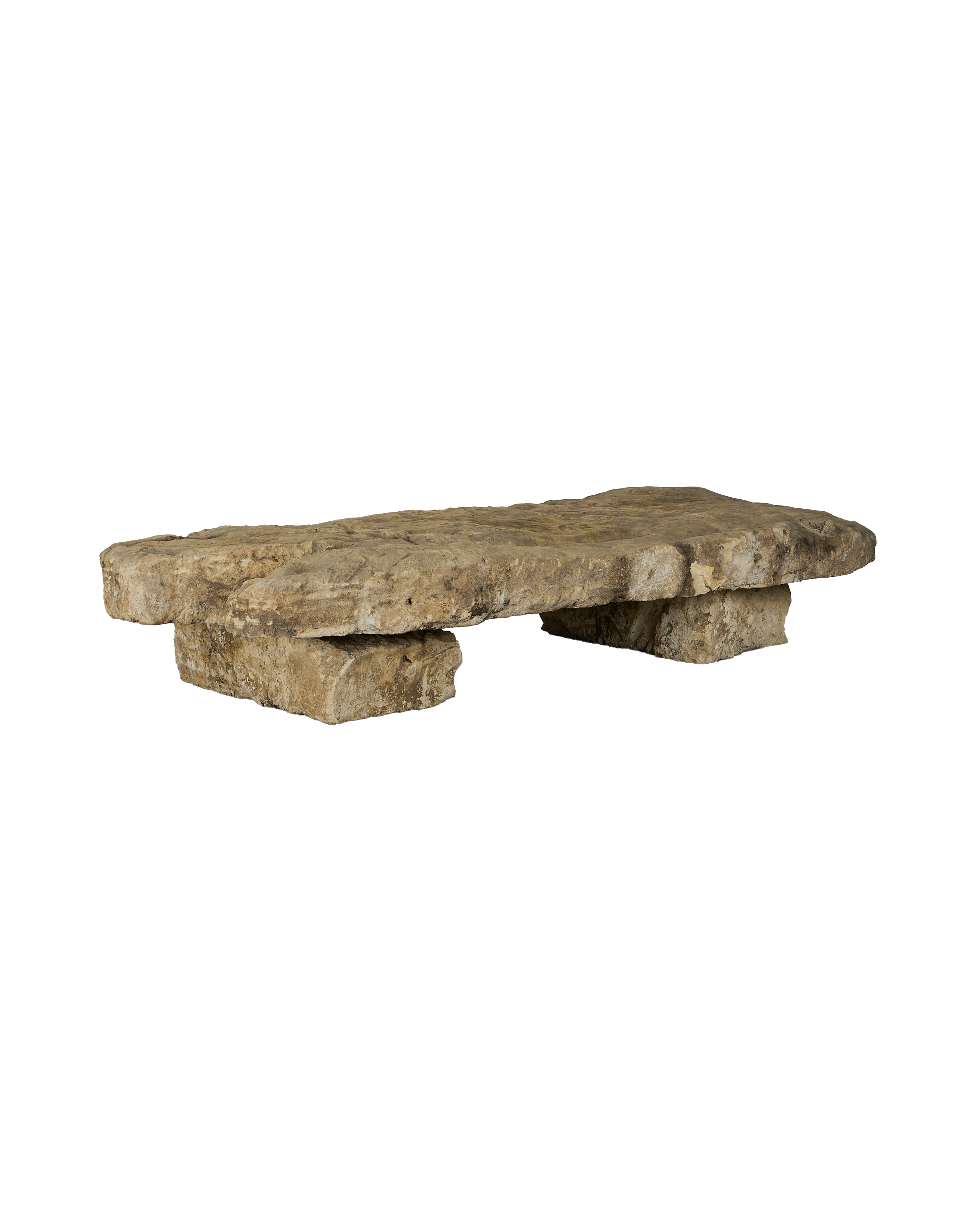 Olive Ateliers - Limestone Coffee Table - 3 Piece