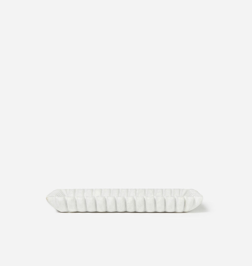 Amber Interiors - Lania Marble Tray