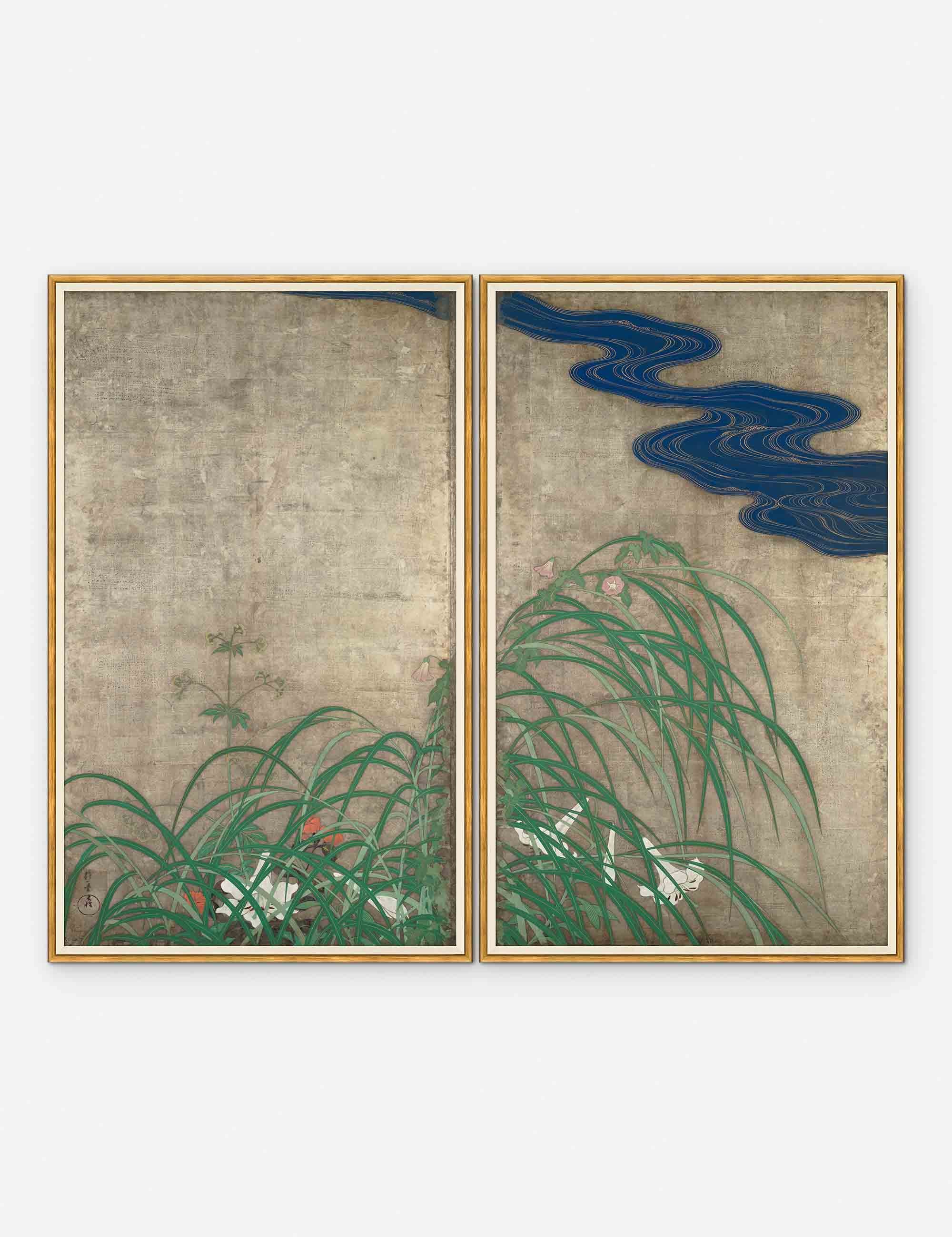 Lulu and Georgia - Landscape Panels 1 & 2 Print (Set of 2)