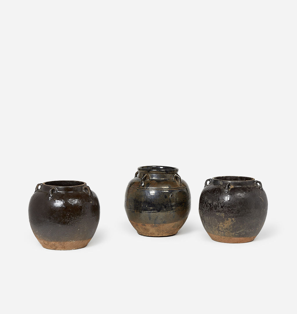 Amber Interiors - Kos Terracotta Vessel