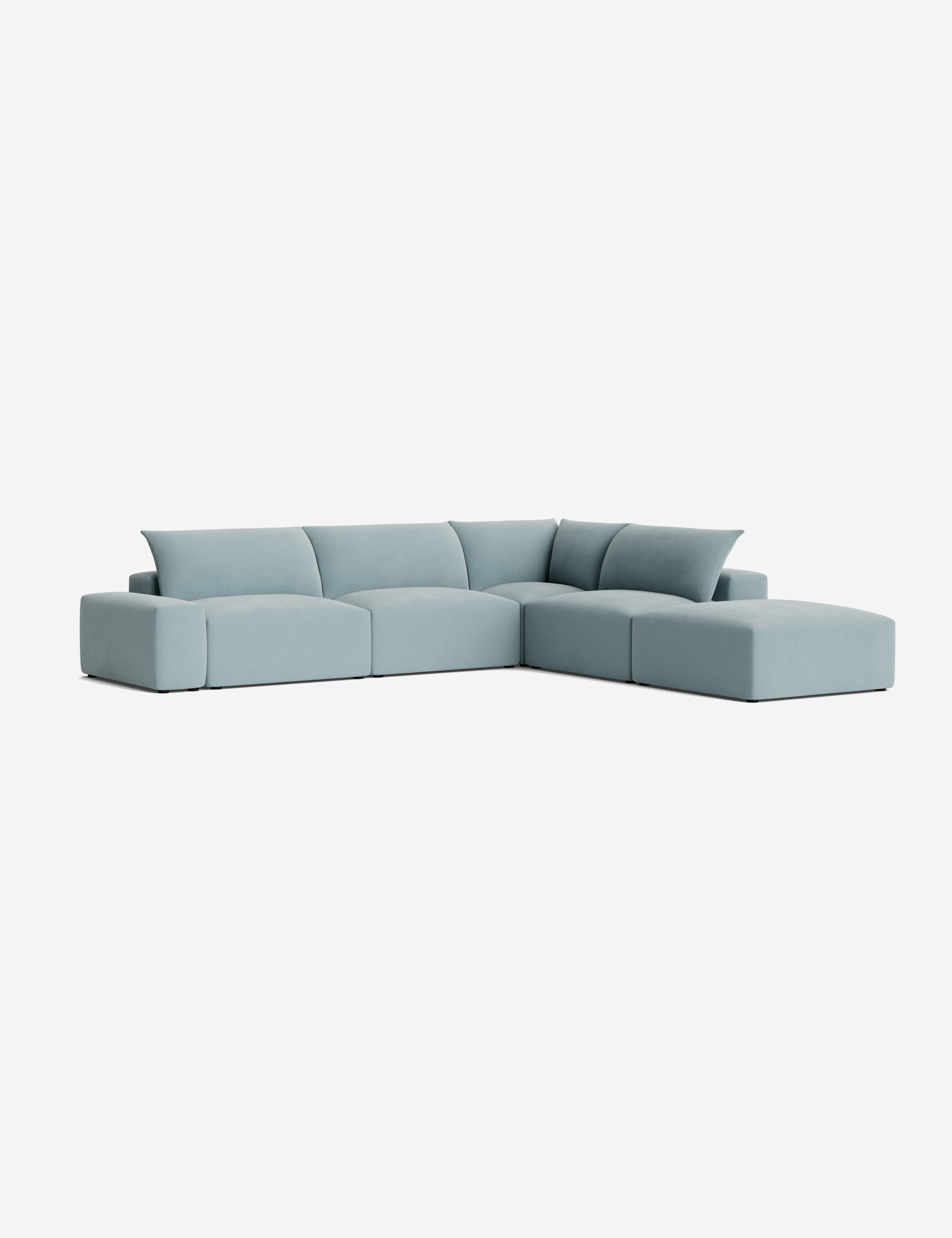 Lulu and Georgia - Brinley Modular Chaise Sectional Sofa