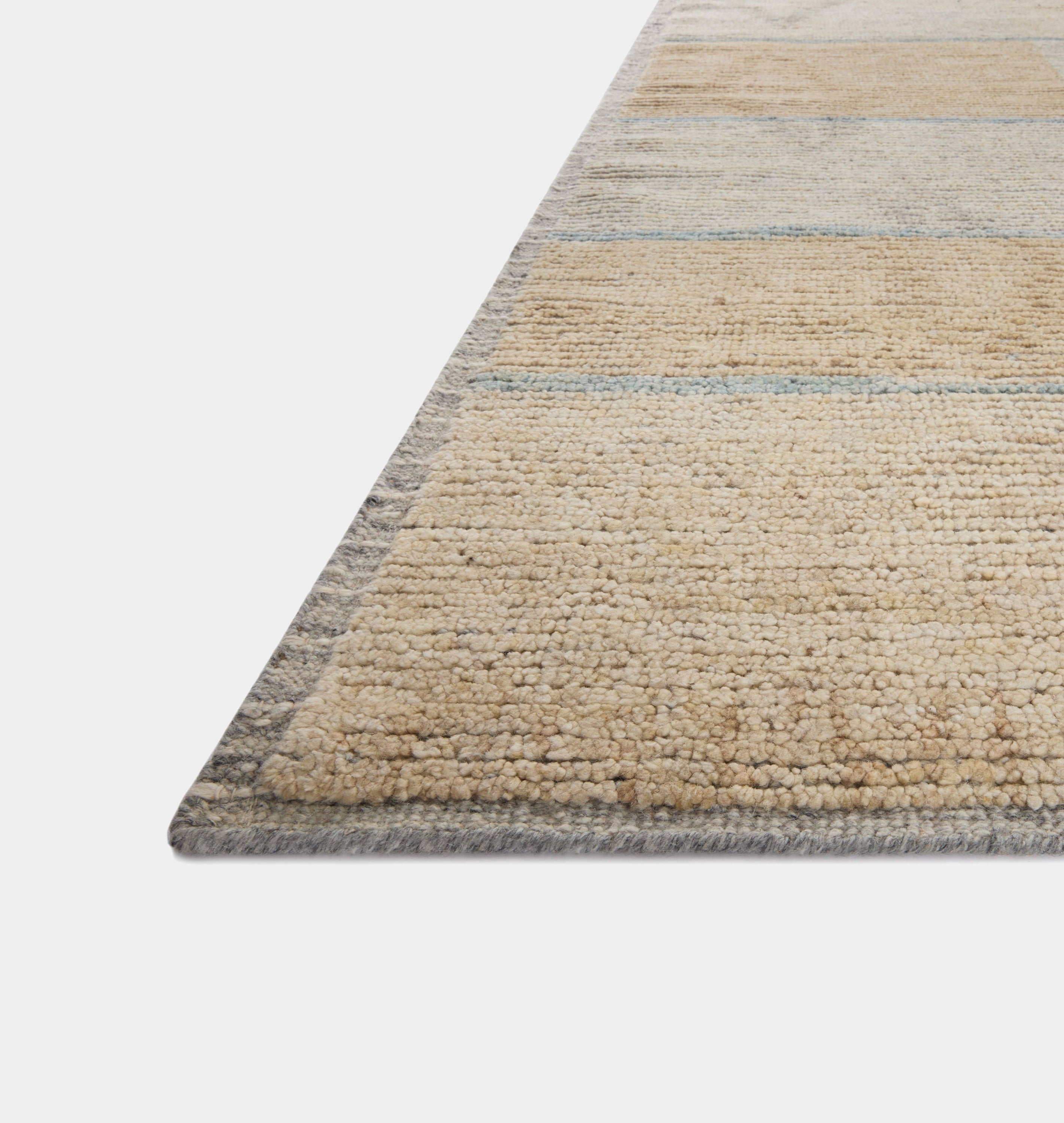 Amber Interiors - Briyana BRI - 02 Sky / Wheat Area Rug
