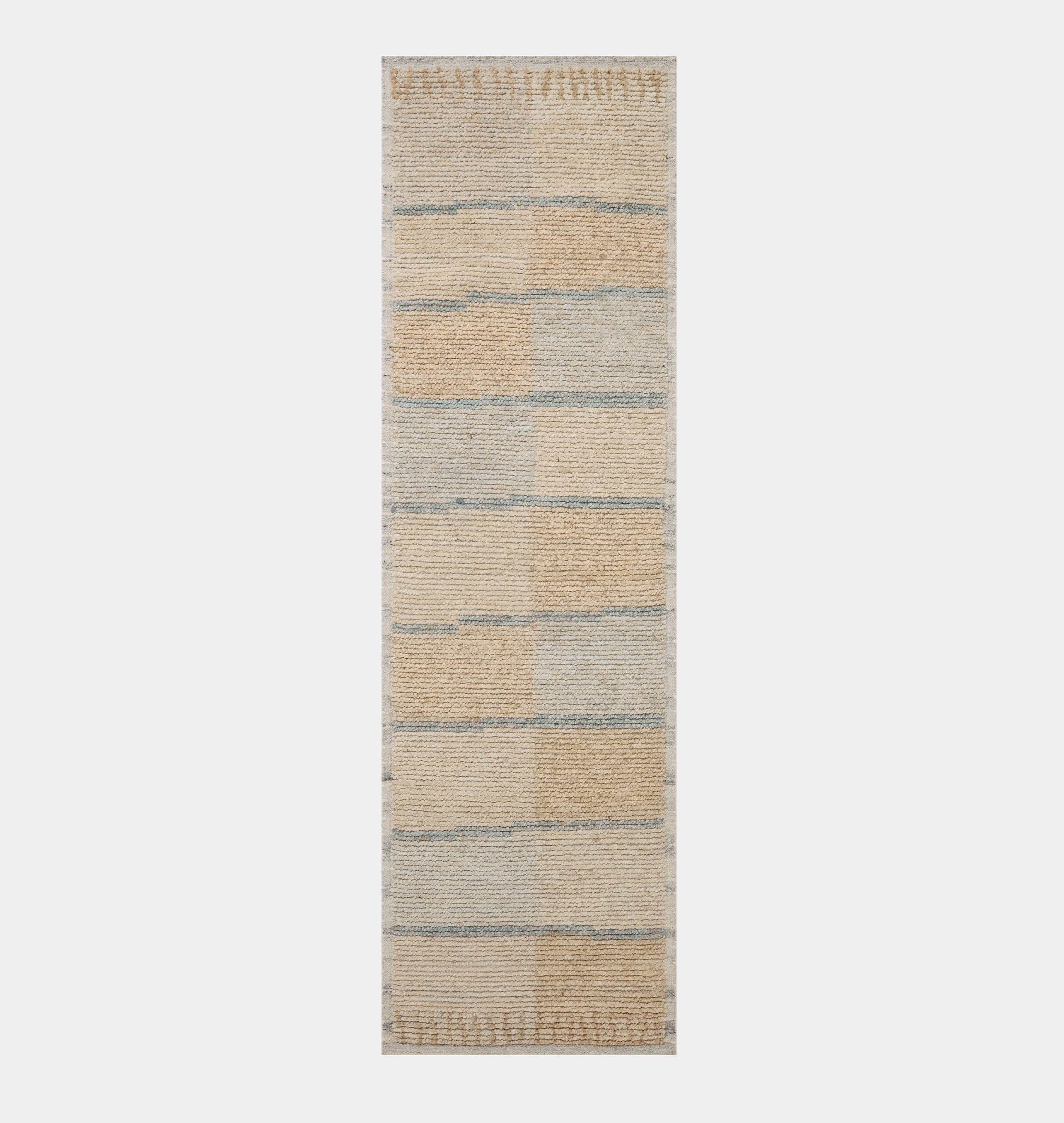 Amber Interiors - Briyana BRI - 02 Sky / Wheat Area Rug