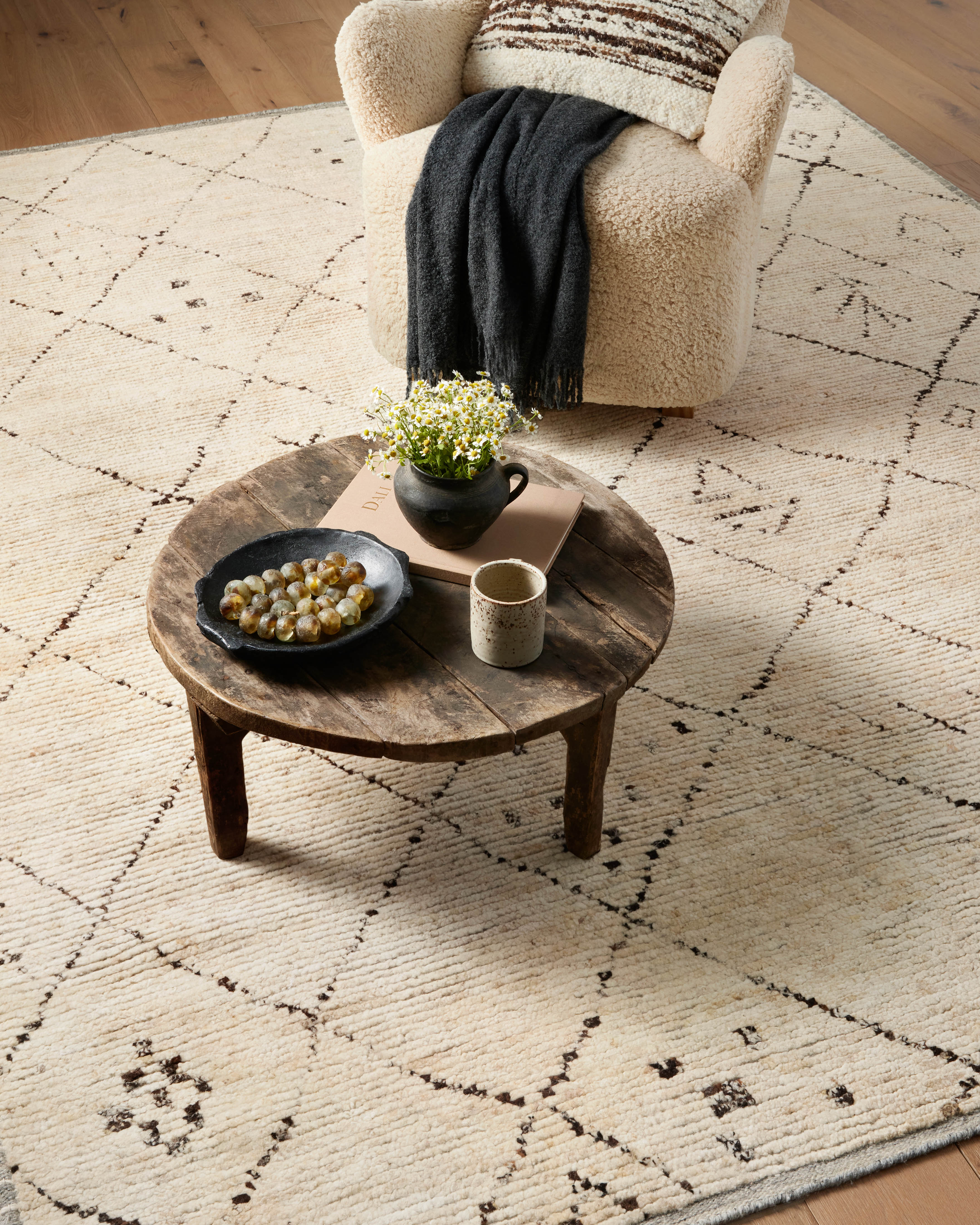 Amber Interiors - Briyana BRI - 03 Natural / Stone Area Rug