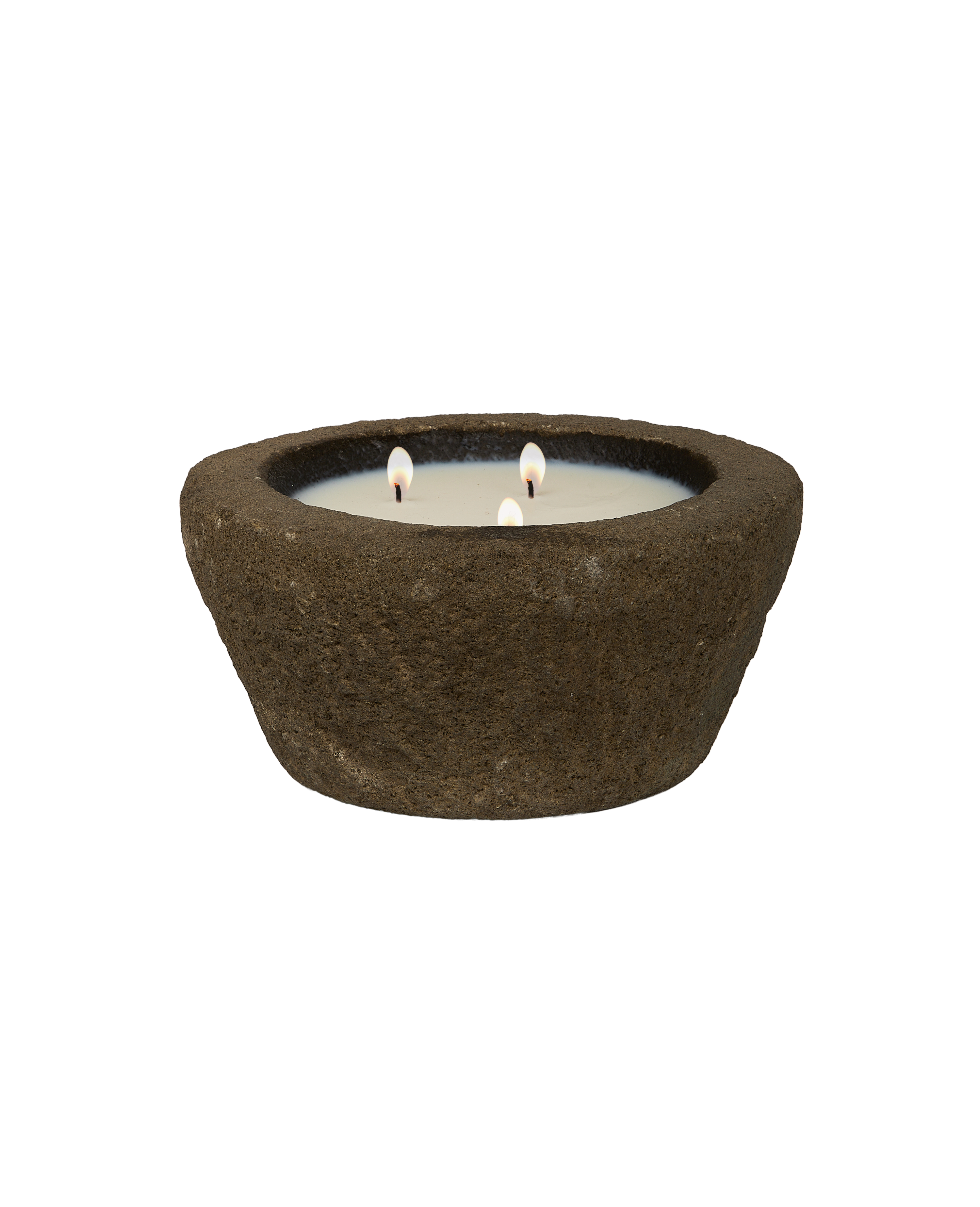 Olive Ateliers - The Hearth Candle - Stone
