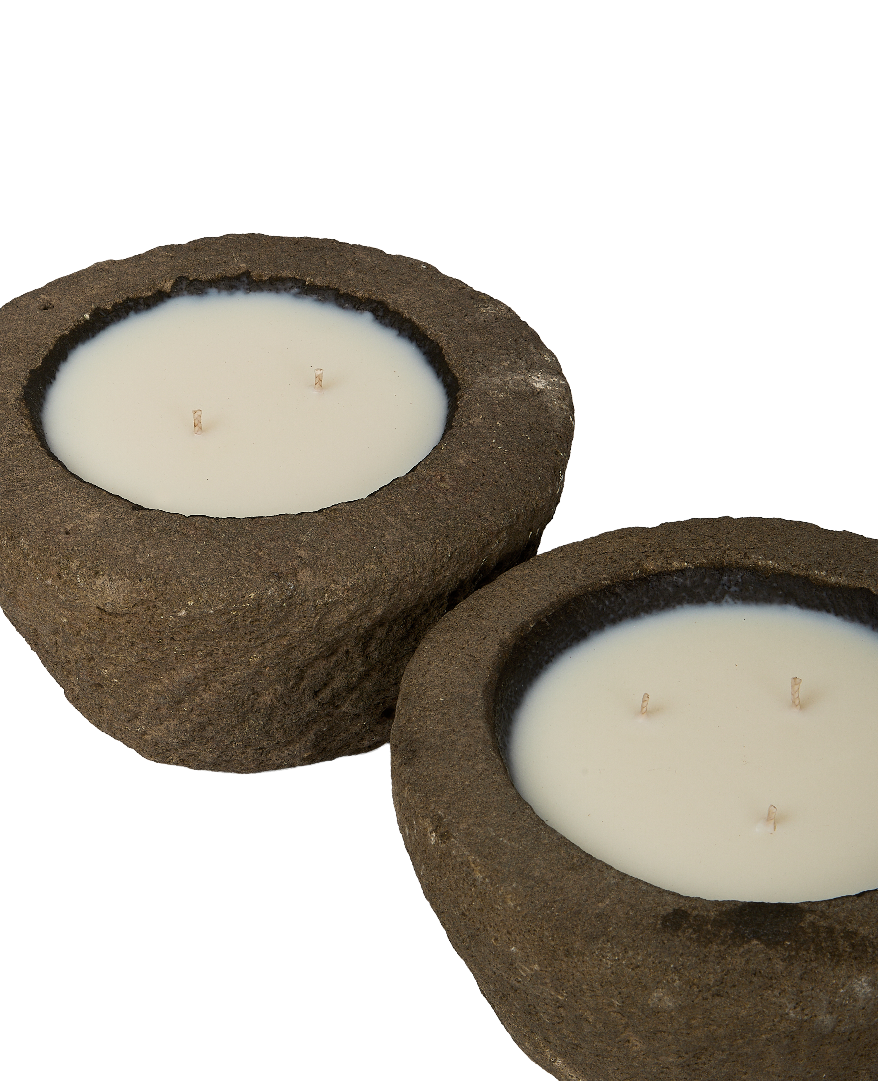 Olive Ateliers - The Hearth Candle - Stone