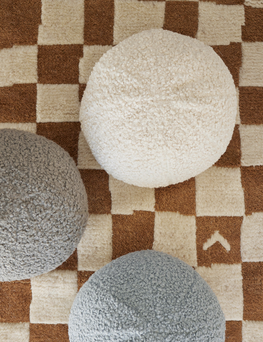 Lulu and Georgia - Bouclé Ball Pillow by Sarah Sherman Samuel