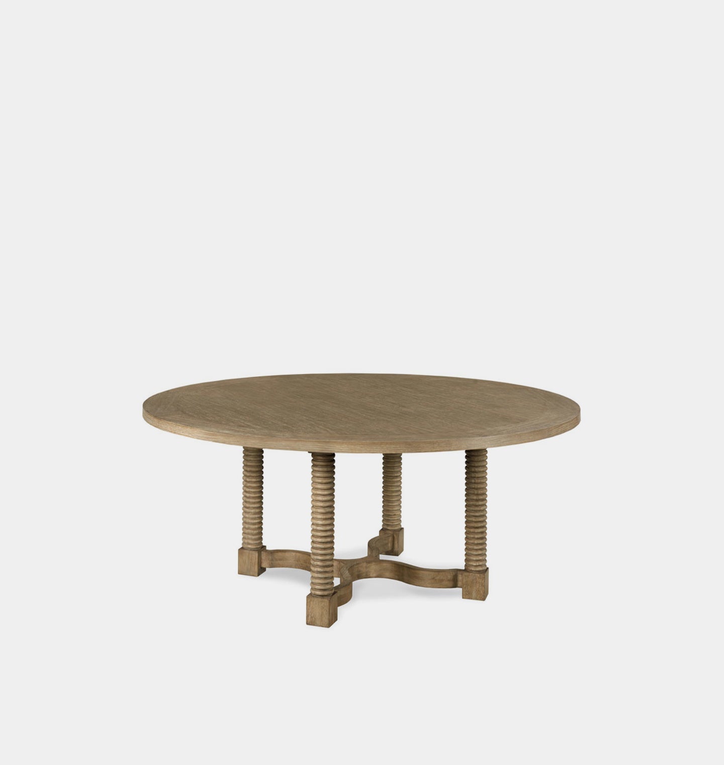 Amber Interiors - Barrett Round Dining Table