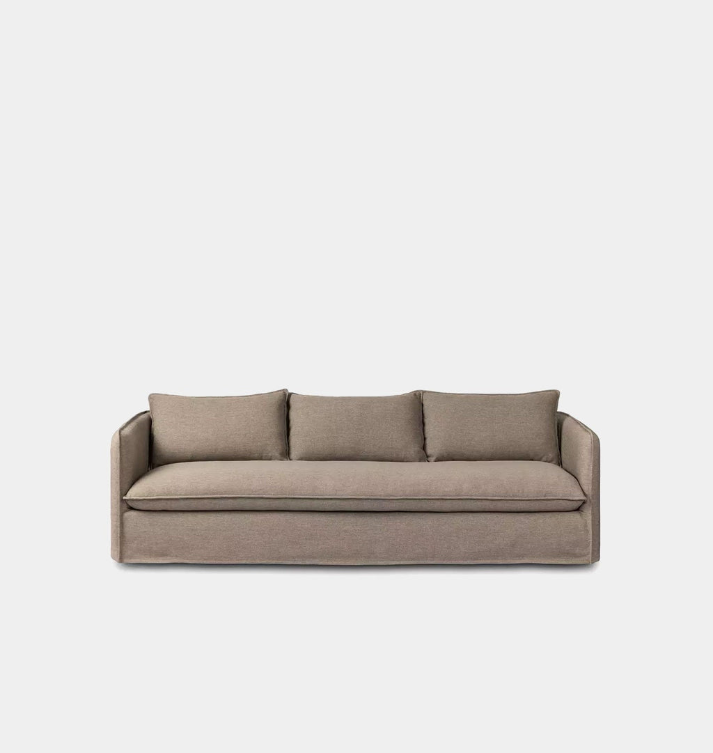 Amber Interiors - Basel Slipcovered Outdoor Sofa