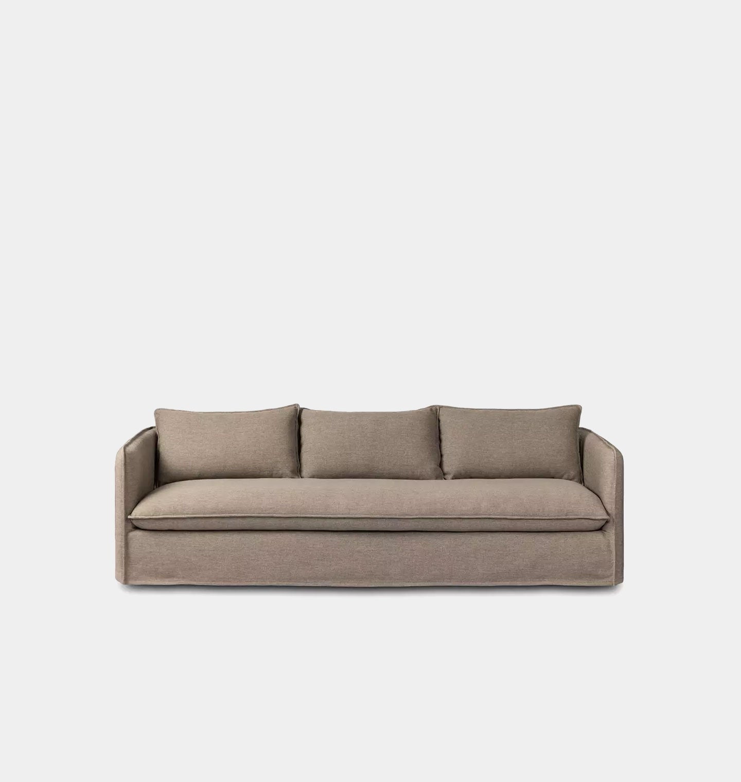 Amber Interiors - Basel Slipcovered Outdoor Sofa
