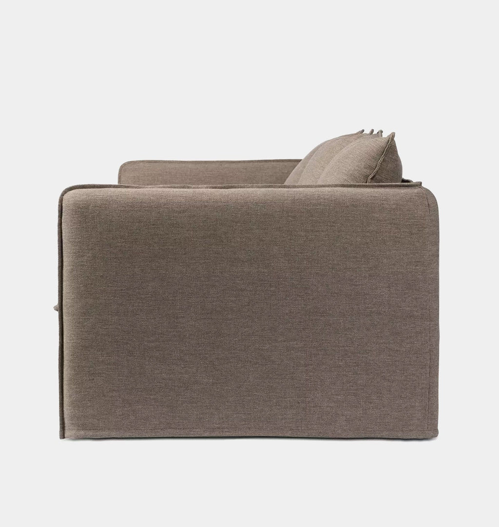 Amber Interiors - Basel Slipcovered Outdoor Sofa