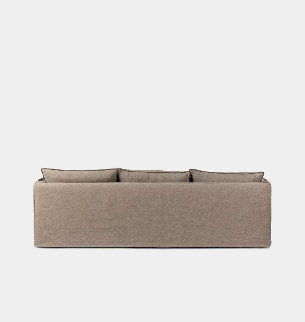 Amber Interiors - Basel Slipcovered Outdoor Sofa