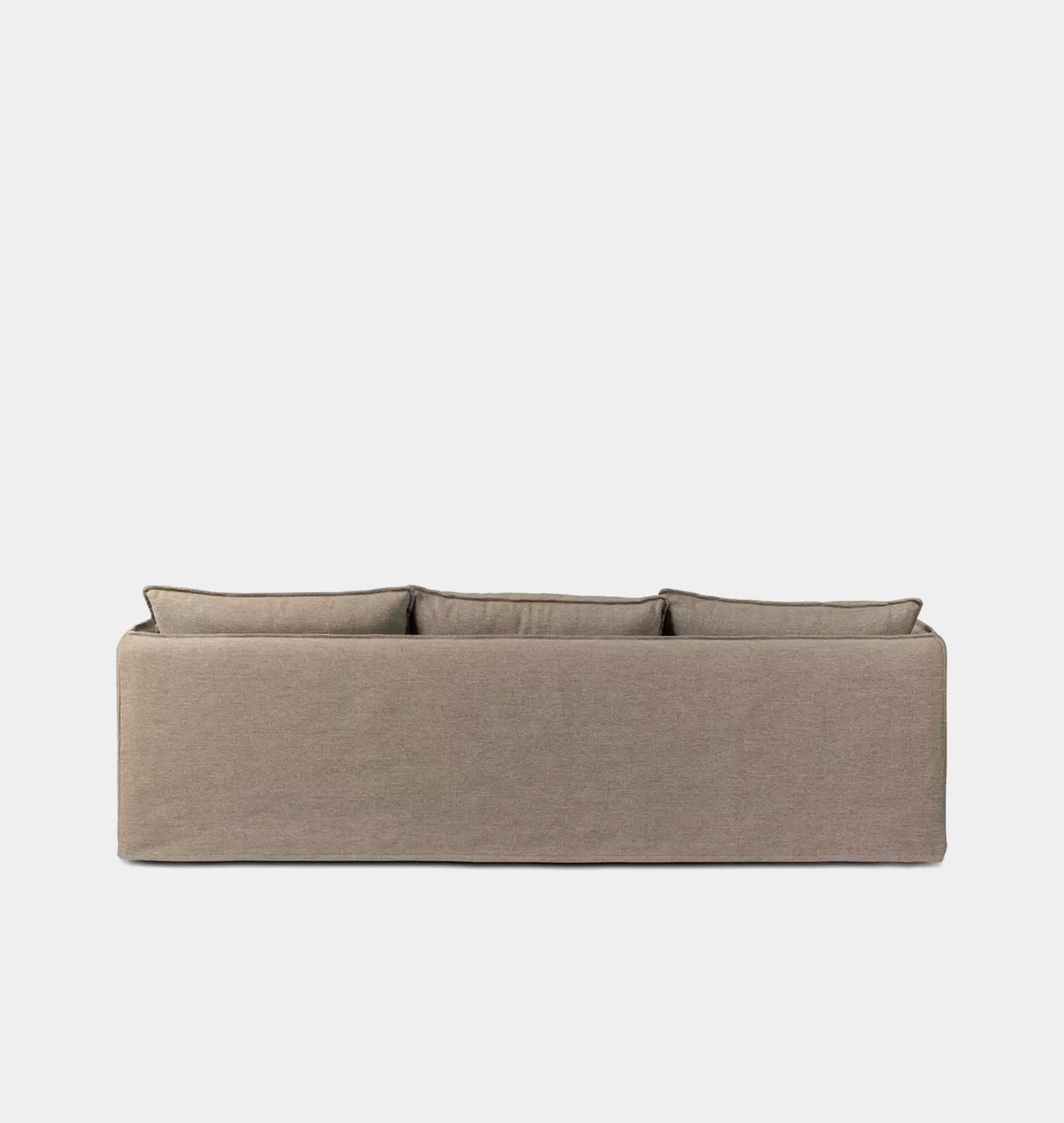 Amber Interiors - Basel Slipcovered Outdoor Sofa