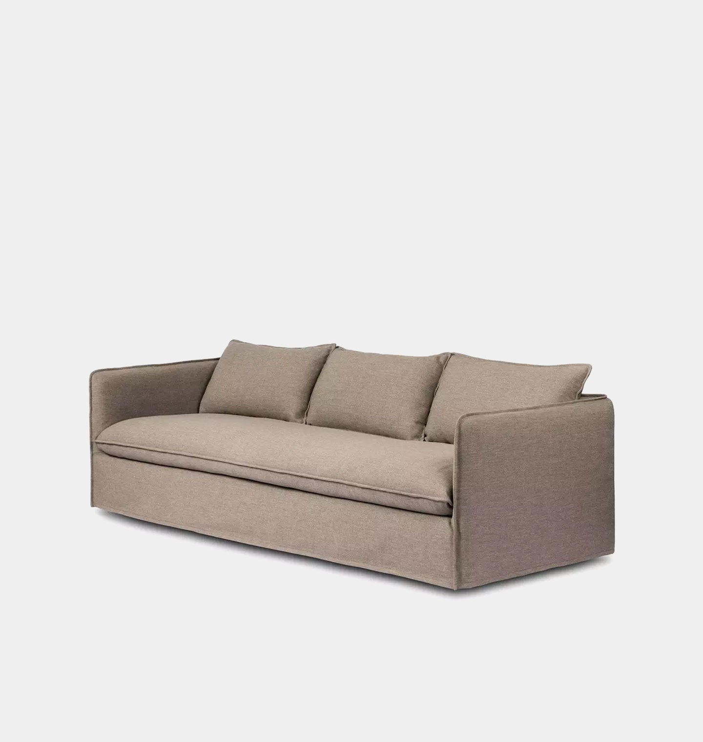 Amber Interiors - Basel Slipcovered Outdoor Sofa