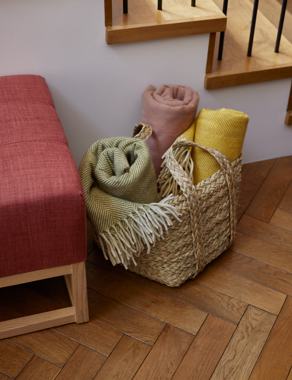 Lulu and Georgia - Recycled Wool Throw by TBCo
