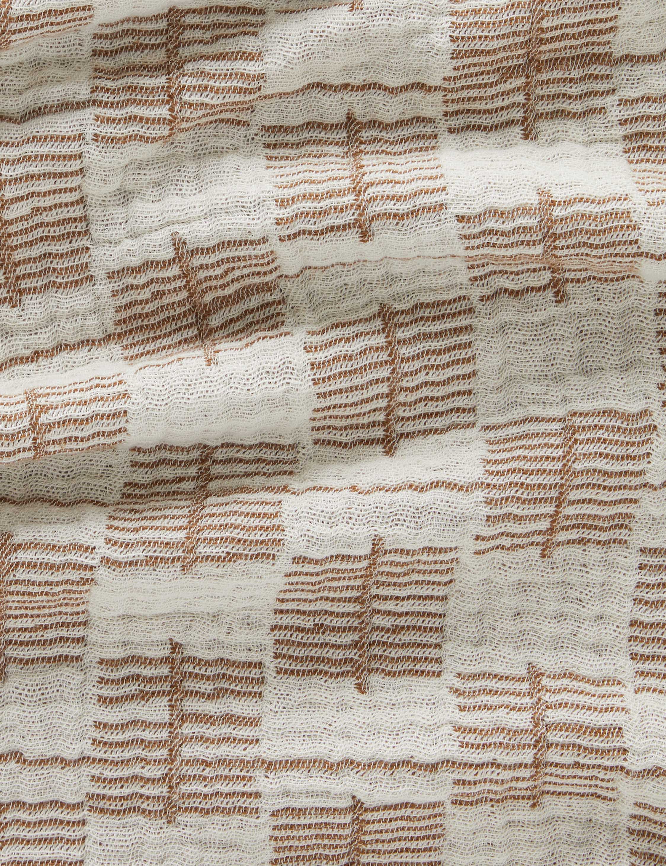 Lulu and Georgia - Basketweave Cotton Blanket by Sarah Sherman Samuel