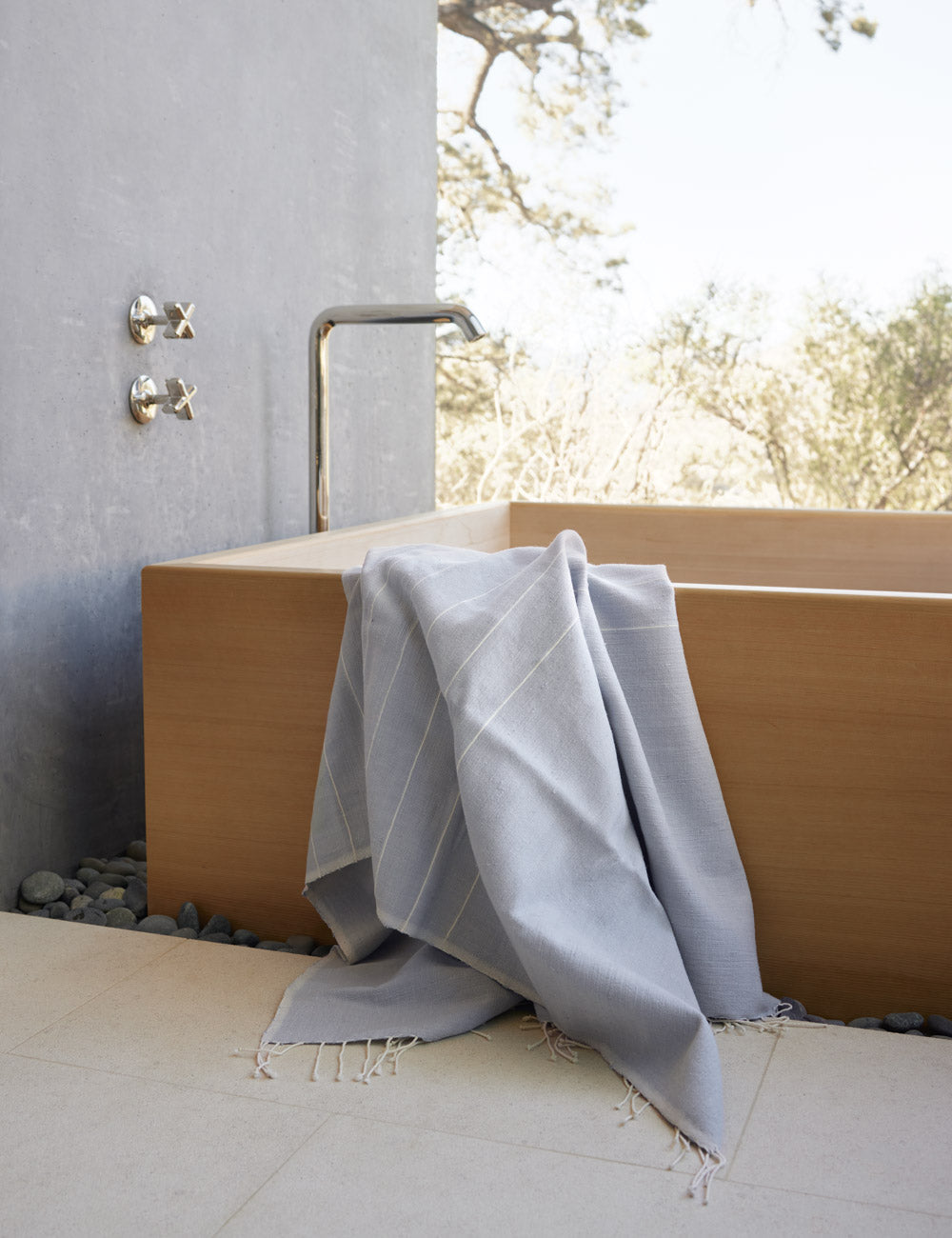 Lulu and Georgia - Melkam Bath Sheet by Bolé Road Textiles